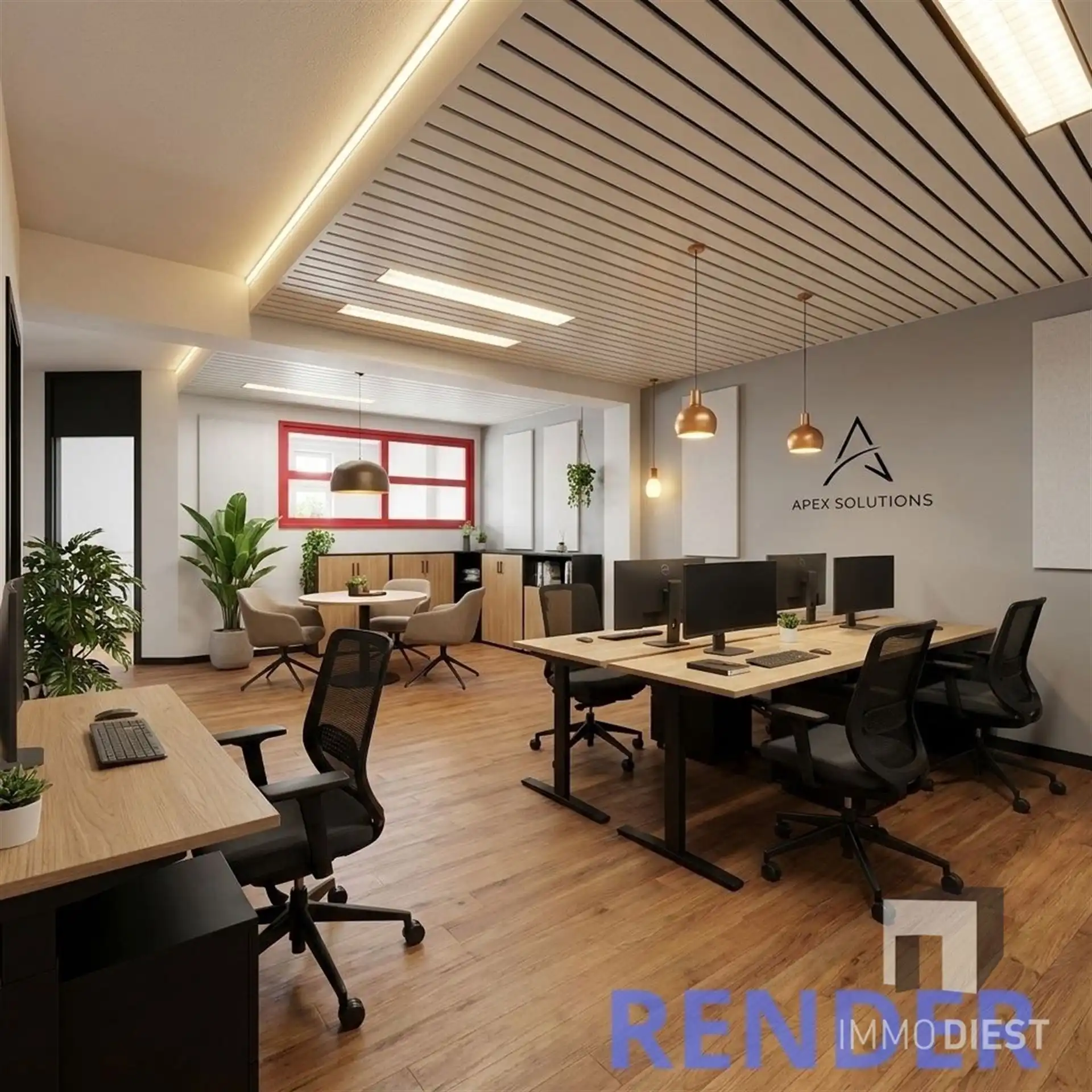 Kantoor met aparte studio, parking en 2 kelders foto 17