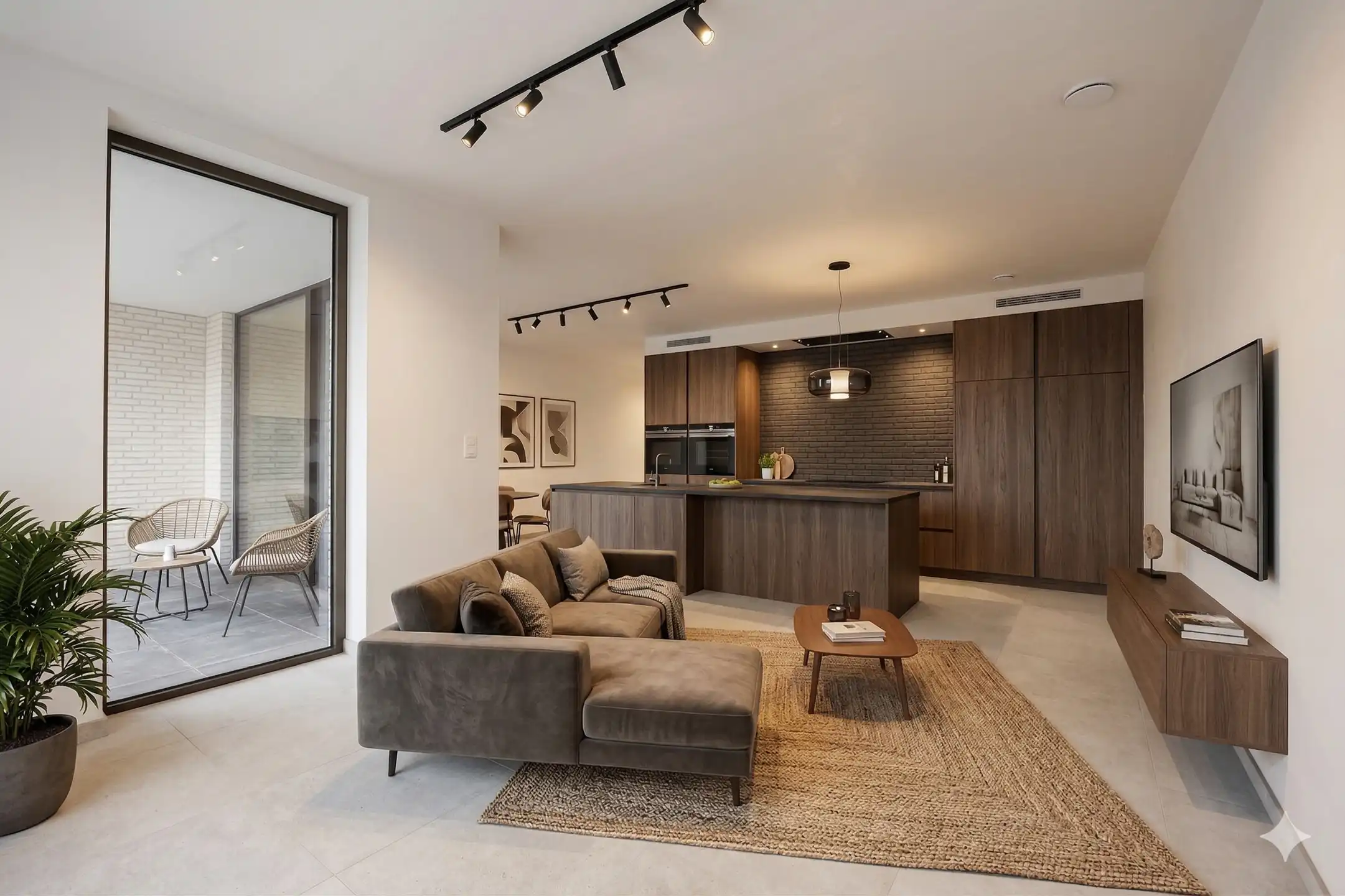 Knap en ruim (129 m²) luxeappartement met 2 slpk en  terras foto 4