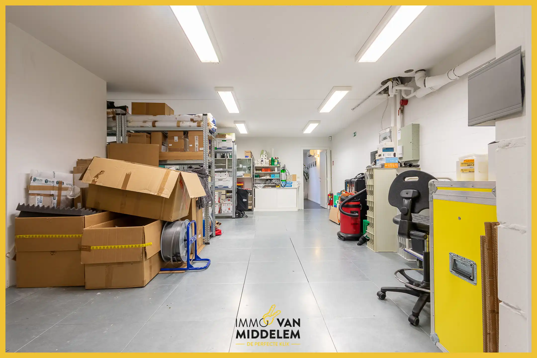 ENERGIEZUINIGE KANTOORRUIMTE MET 2 PARKINGS TE ZELLIK foto 6