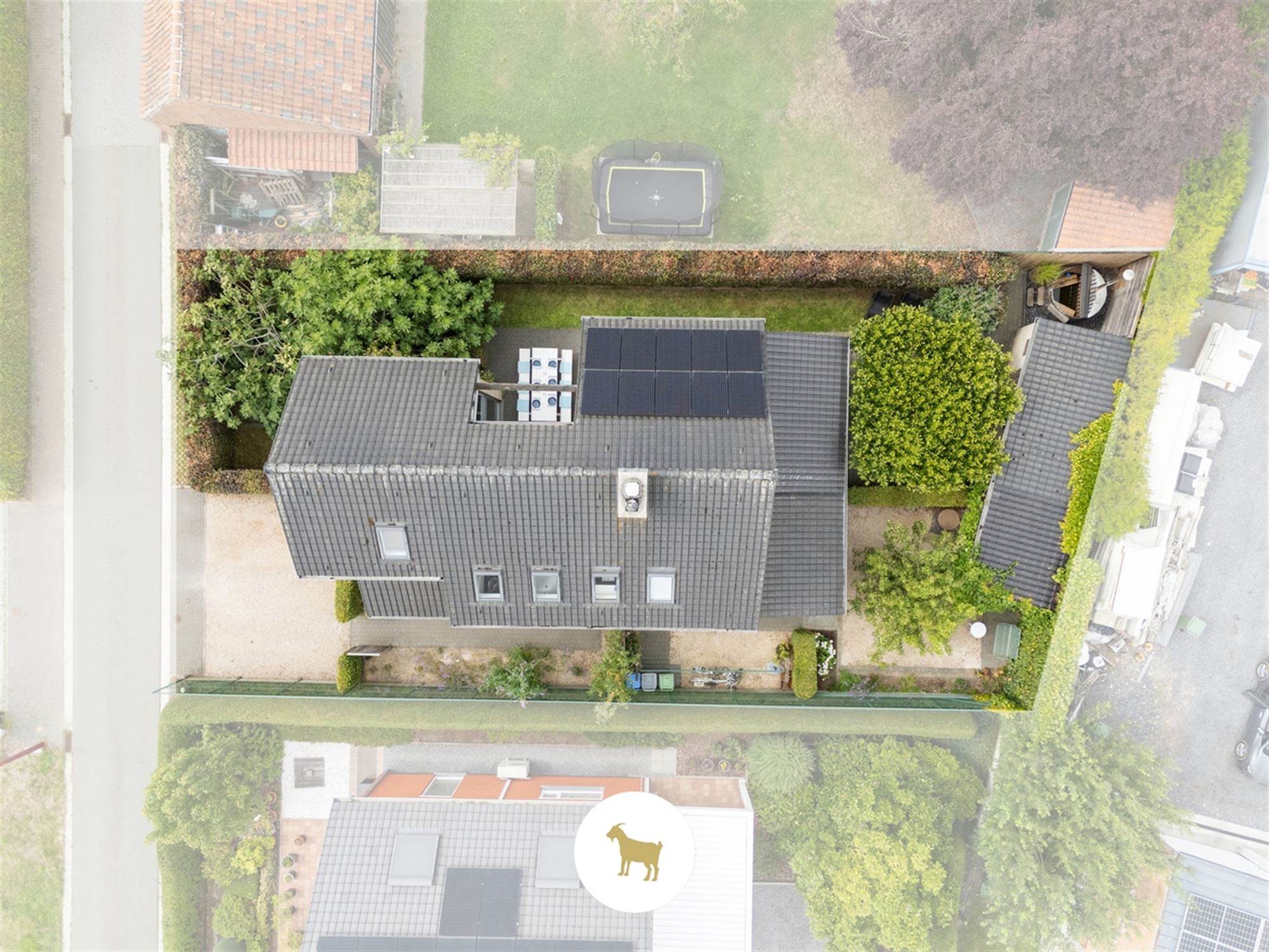 Instapklare lichtrijke OPEN BEBOUWING met 3 (mogelijkheid tot 4) SLAAPKAMERS, stijlvol overdekt TERRAS en gezellige (BINNEN)TUIN op een PERCEEL van ca. 435 m² foto 36