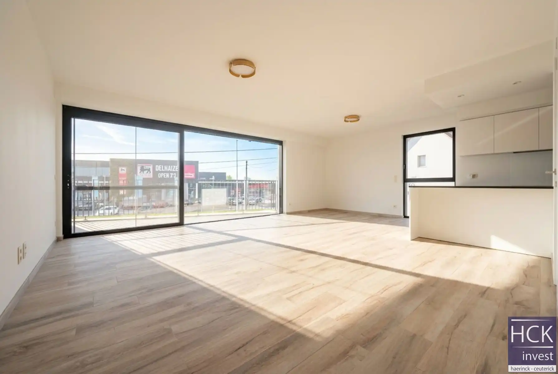 WAREGEM - Ultra ruim én instapklaar DUPLEX-APP. met 3 SKPK. en terras! foto 4