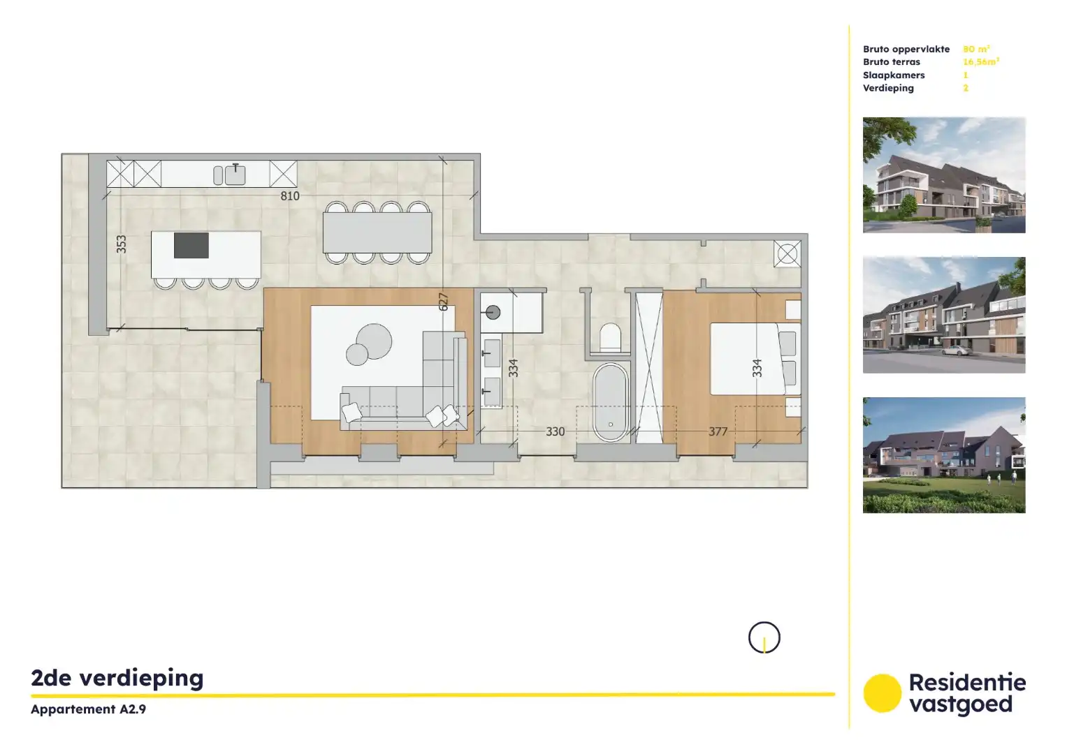 Appartement te koop Zandvoordsestraat 25 -/A2.9 - 8460 Oudenburg