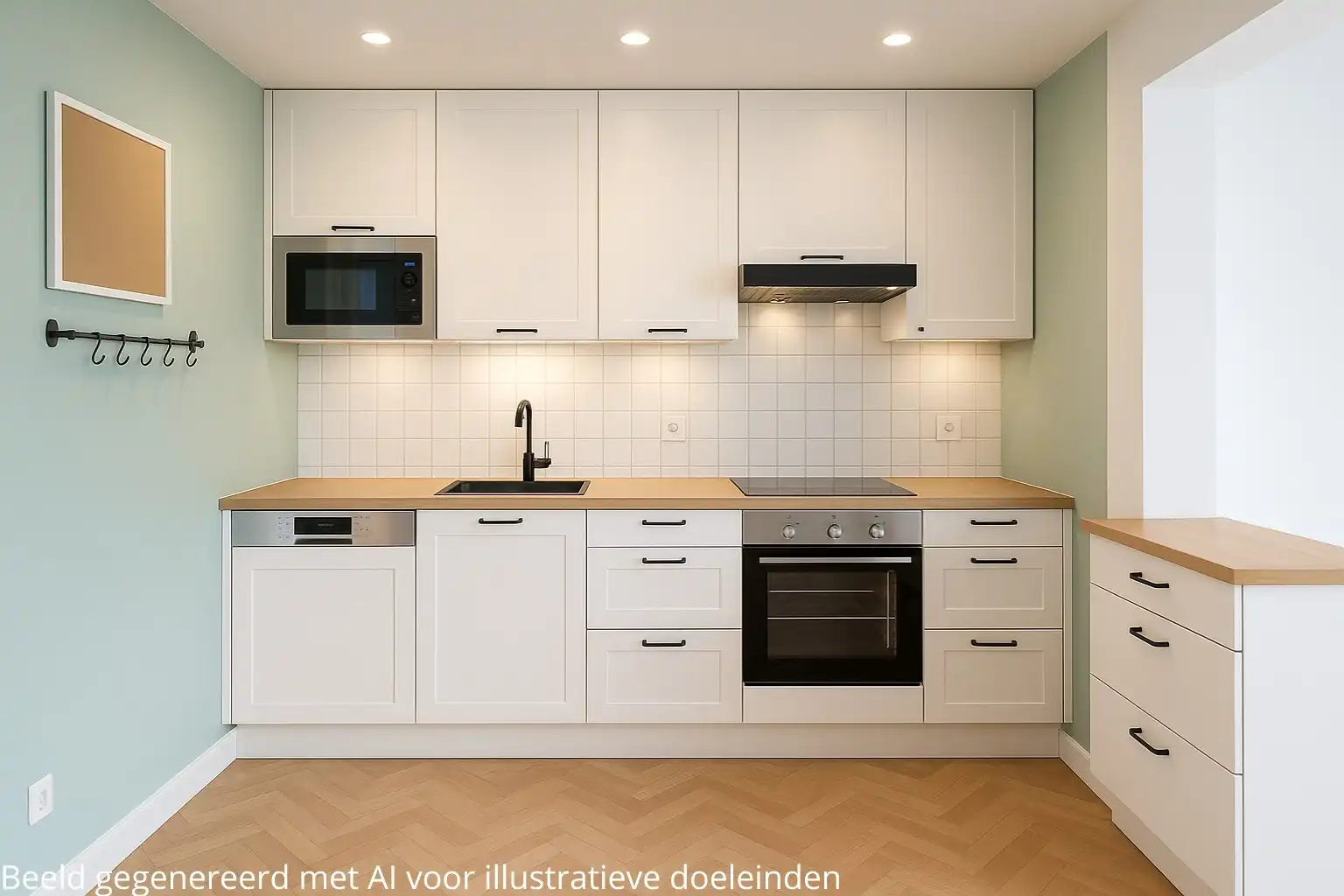 Instapklaar appartement op het gelijkvloers met prachtig zicht op zee. Gelegen aan de Zeedijk, op een toplocatie aan het strand. foto 21