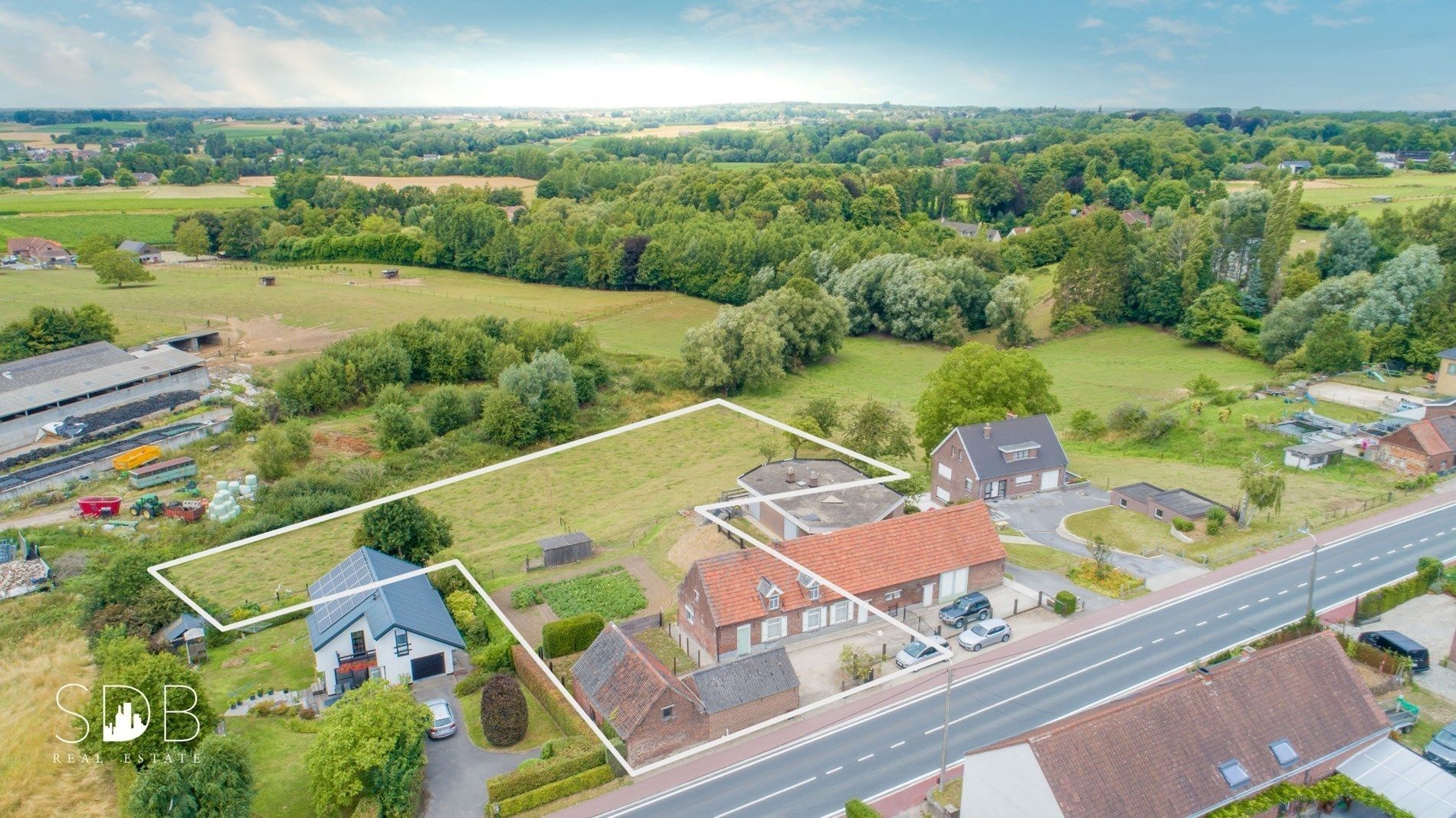 IN OPTIE - Bouwgrond te Koop op 4.576m² – Unieke Ligging tussen Brussel en Gent!  foto 3