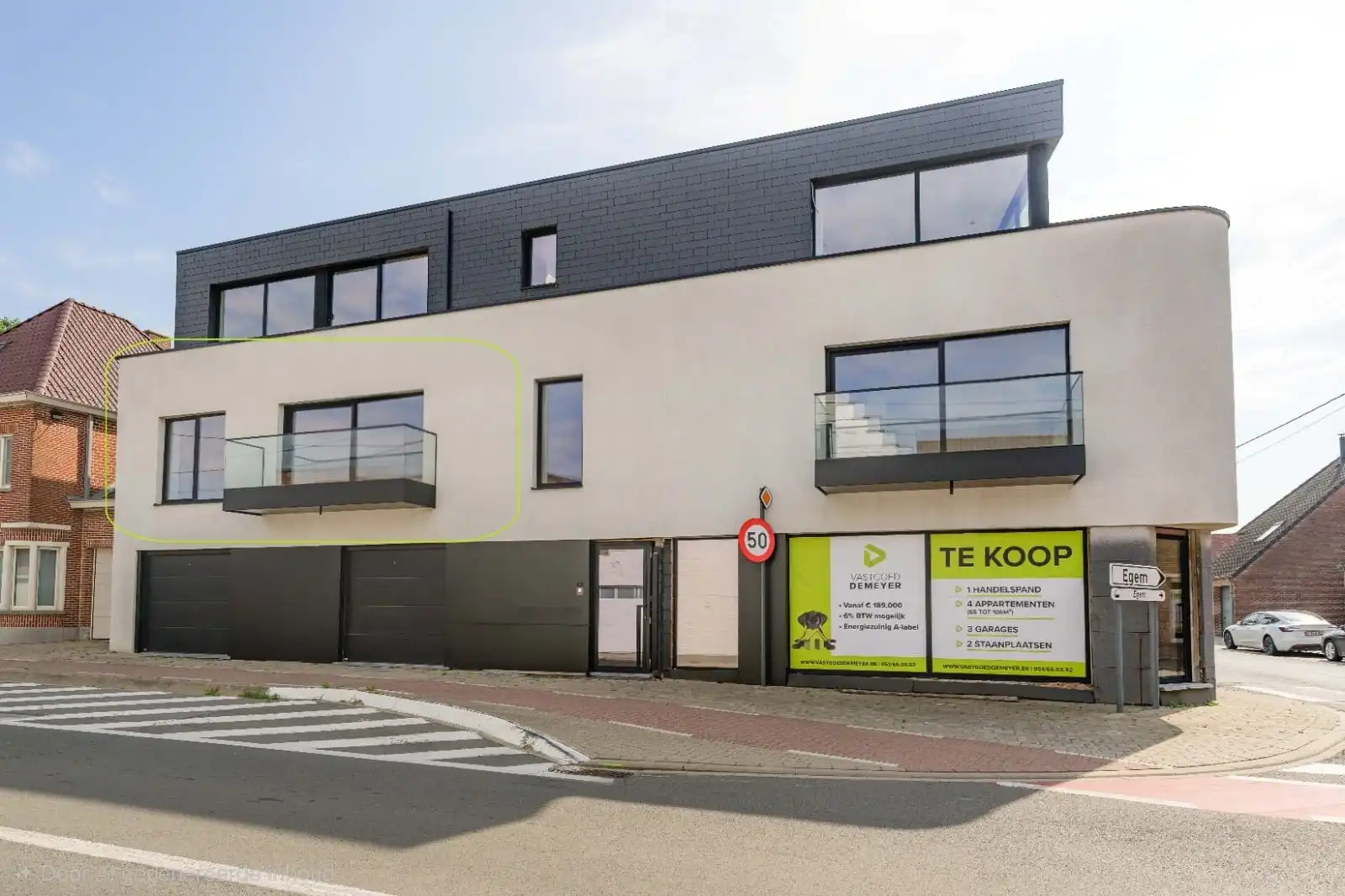 Appartement te koop Brugsesteenweg 191 -/1.2 - 8740 Egem