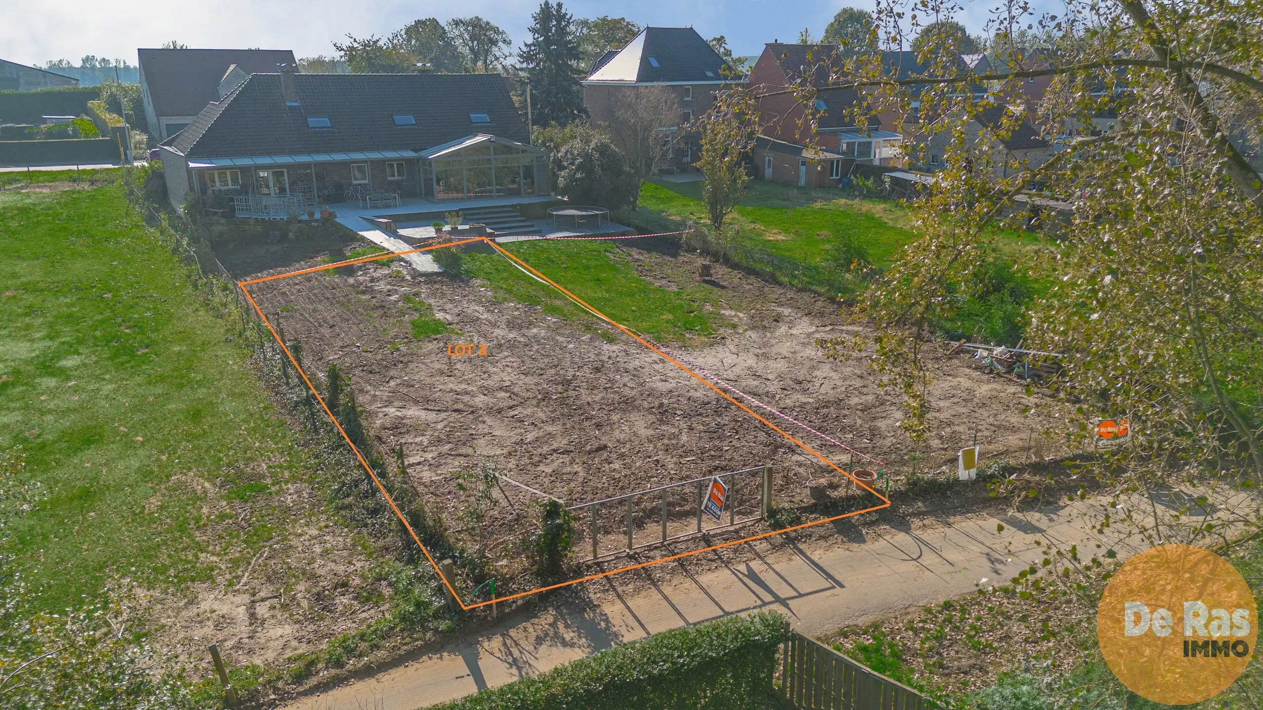 SMETLEDE - Bouwgrond voor HOB op uiterst rustige ligging  foto {{pictureIndex}}