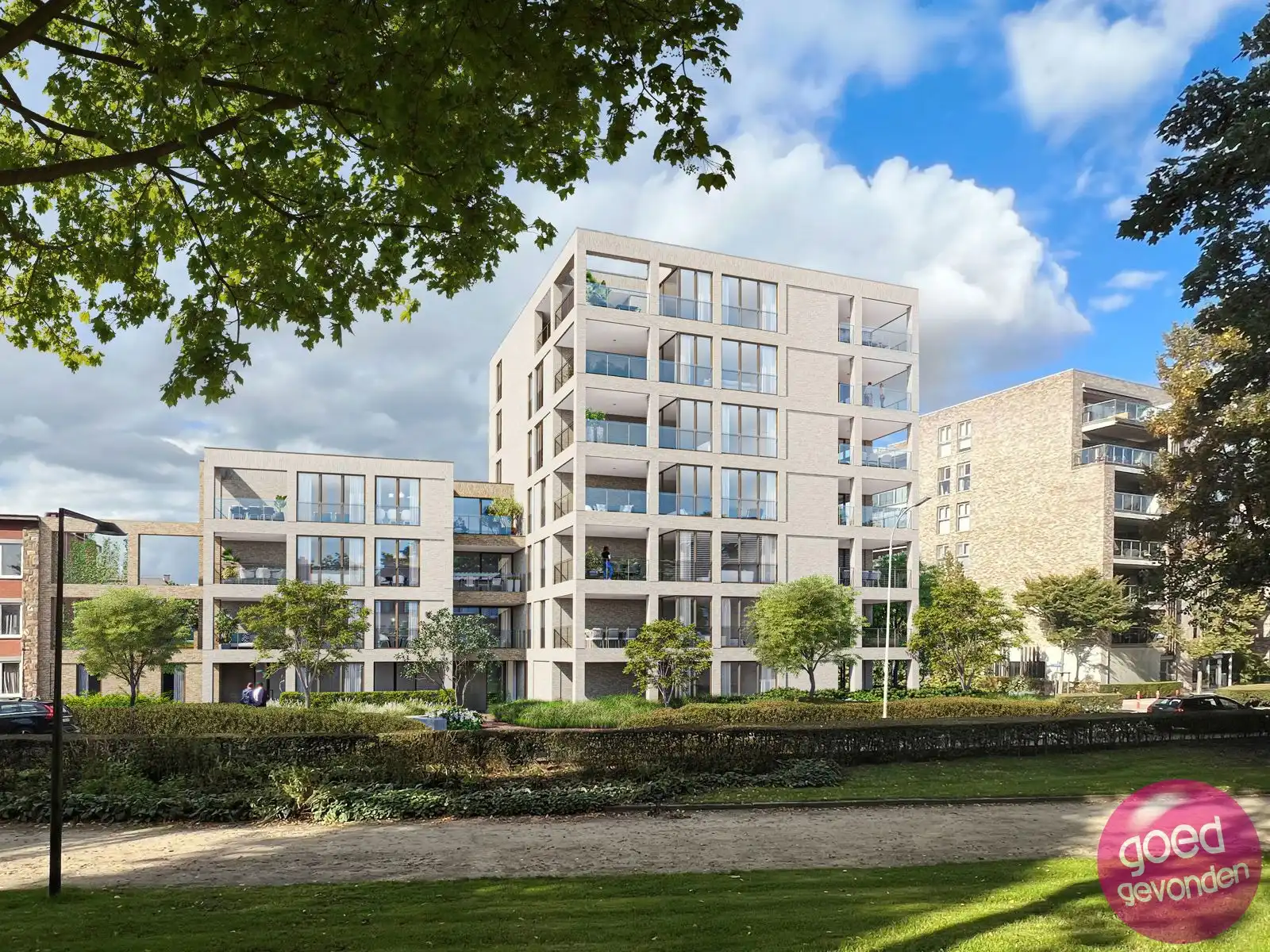 Nieuwbouwproject - stadsrand - mooie terrassen  foto {{pictureIndex}}