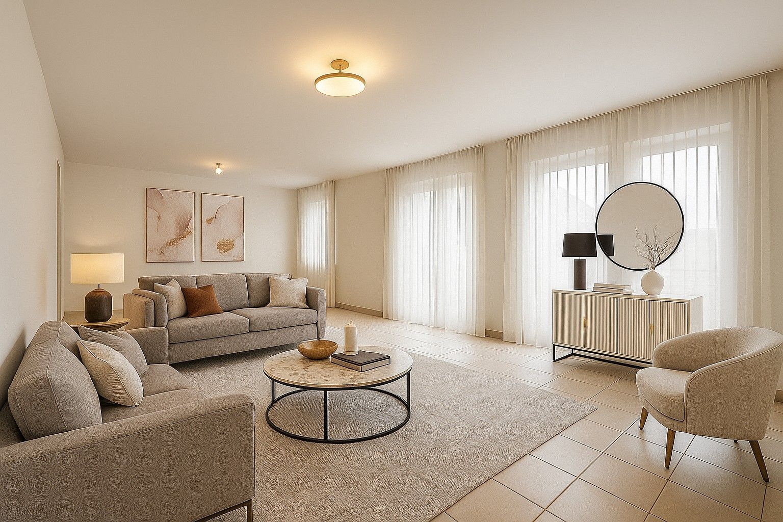 2-slaapkamerappartement in centrum Machelen (Zulte) foto 3