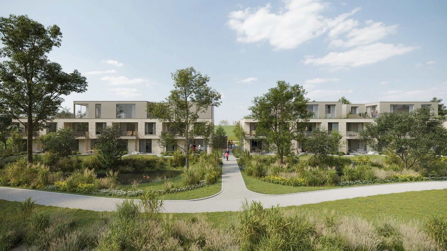 Nieuwbouwappartement, eerste verdieping, in een prachtige parkomgeving foto 7