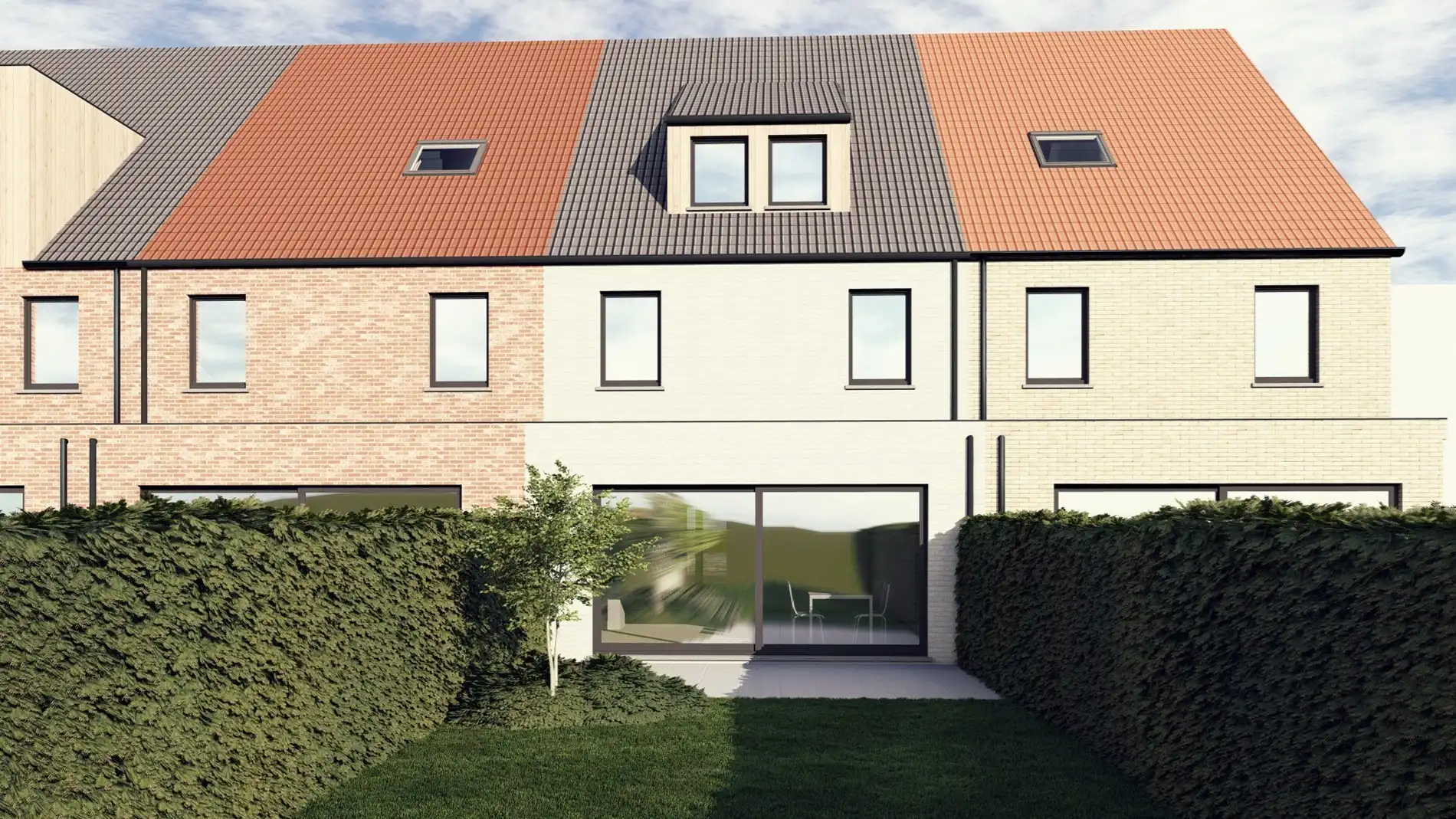 Woonproject “Vaertzicht” te Nieuwpoort – exclusieve ligging langs de Brugsevaart foto {{pictureIndex}}