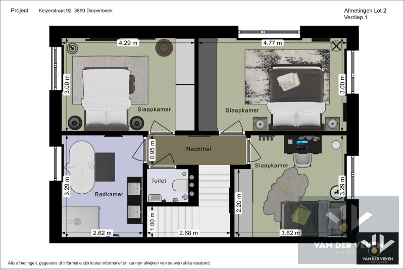 CENTRAAL GELEGEN CASCO NIEUWBOUWWONING MET 3 SLPK foto 9