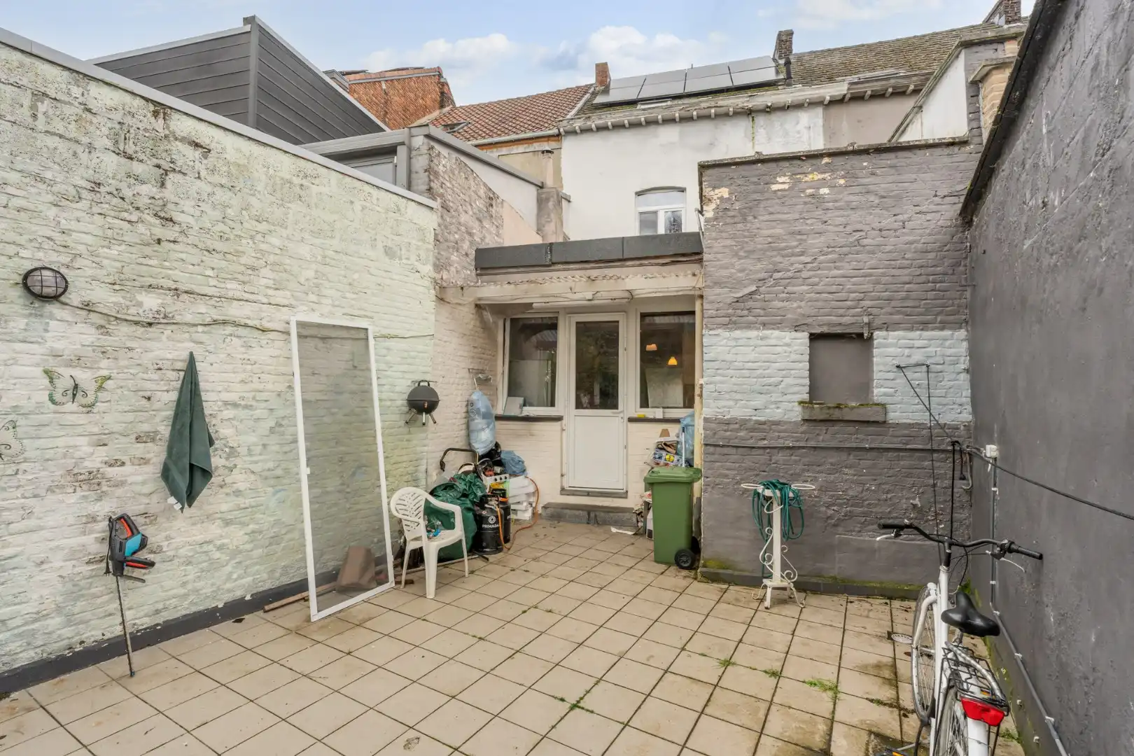 Deels gerenoveerde woning met stadstuin, 3 slpk, 2a60ca, tussen de kleine en grote ring  foto 18