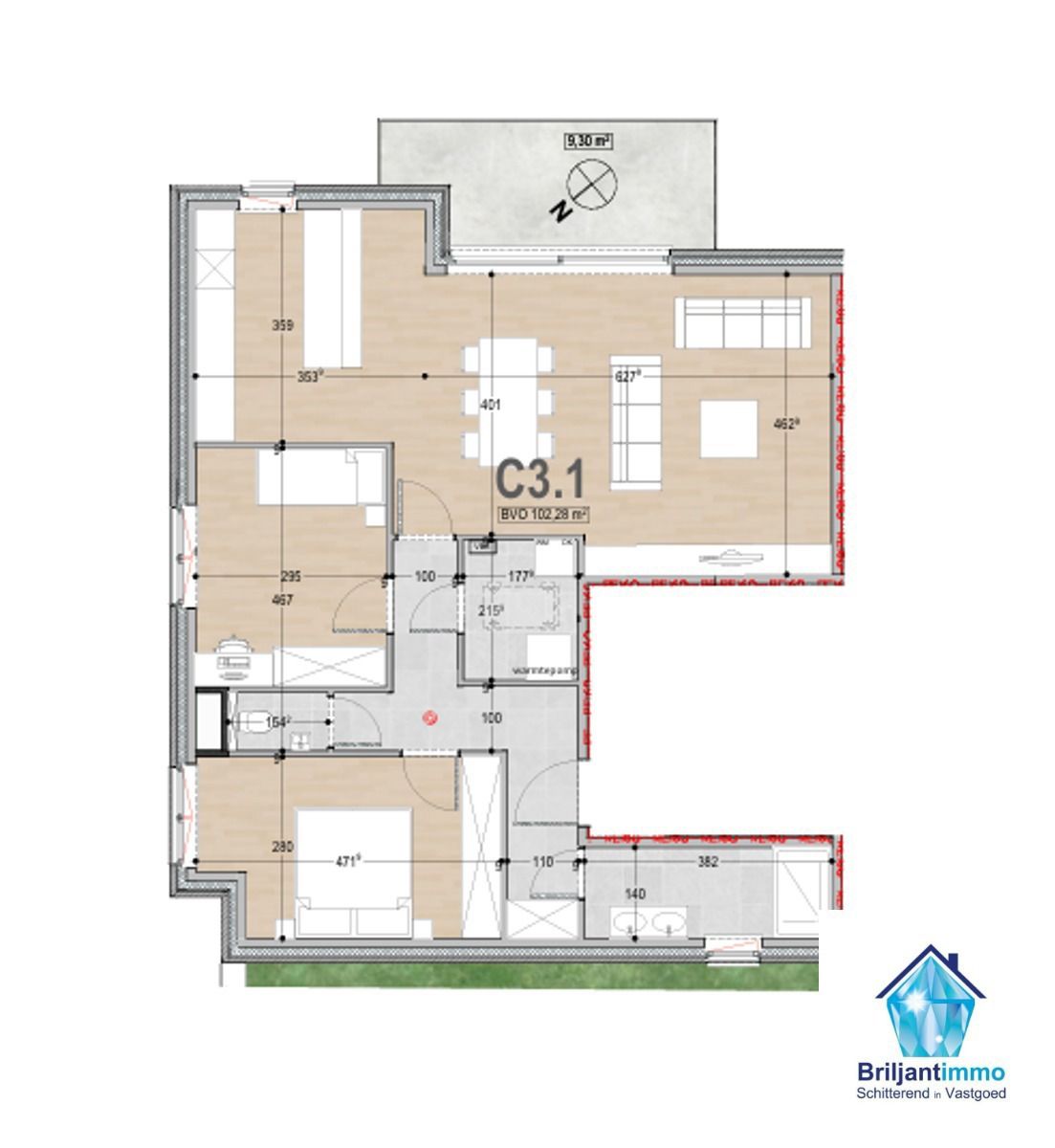 Ruim nieuwbouwappartement met 2 slp, berging en staanplaats  foto 21
