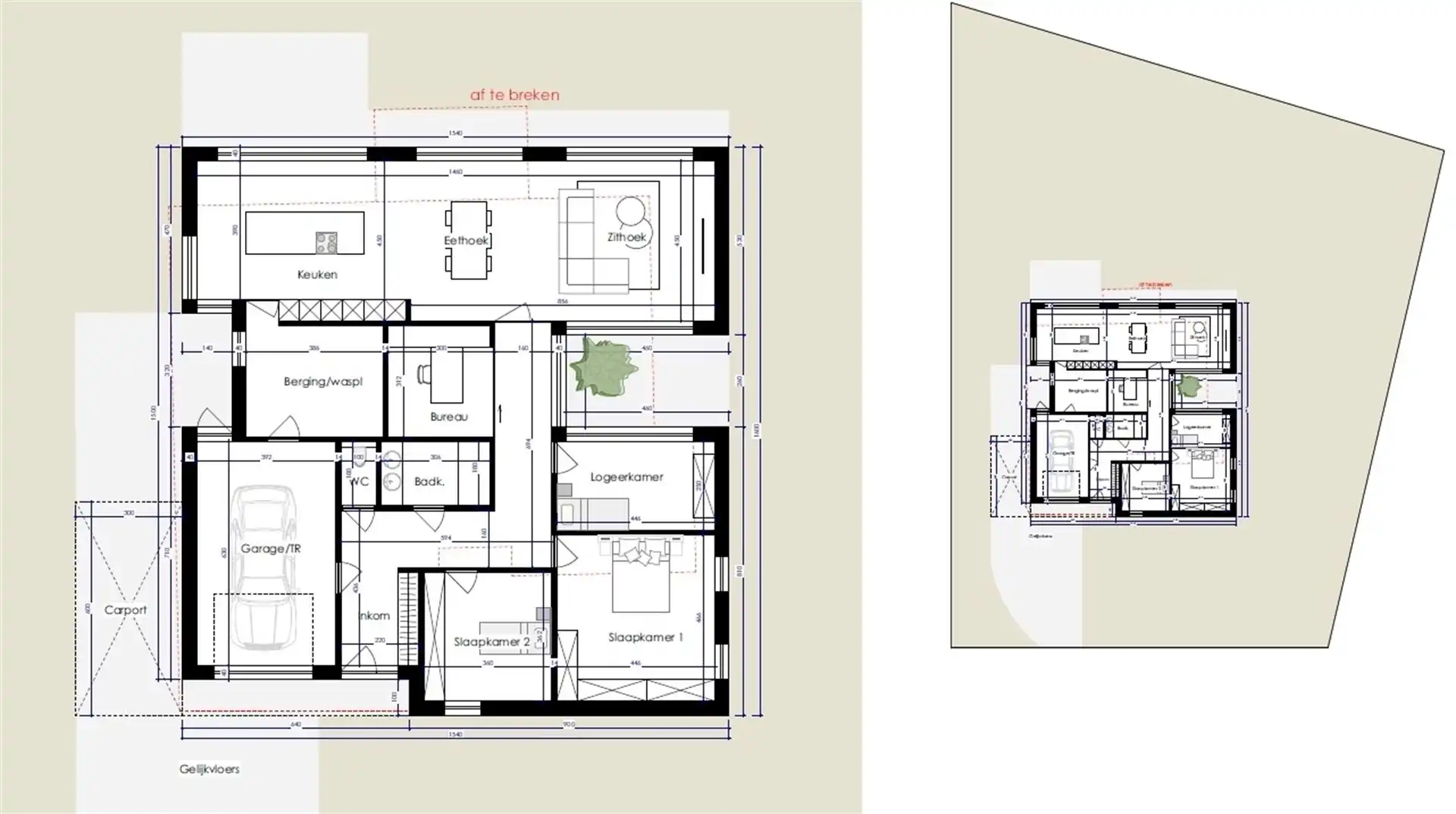 Unieke nieuwbouw laagbouwvilla foto 13