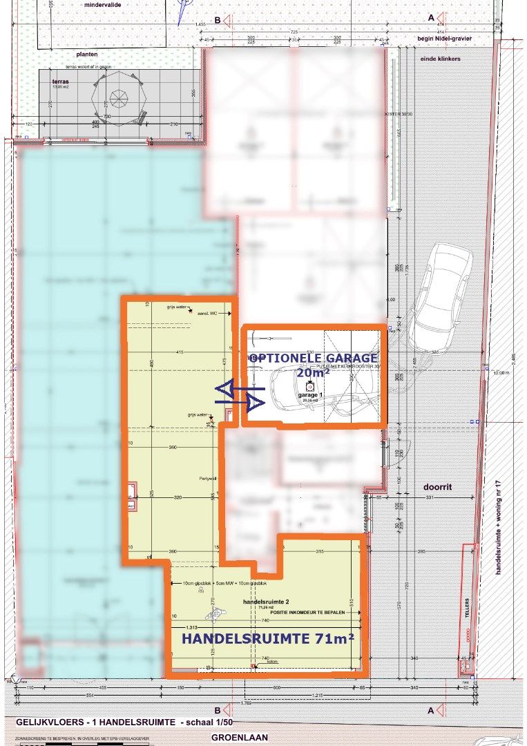 Handelsruimte van 71m² met topligging Groenlaan! foto 3