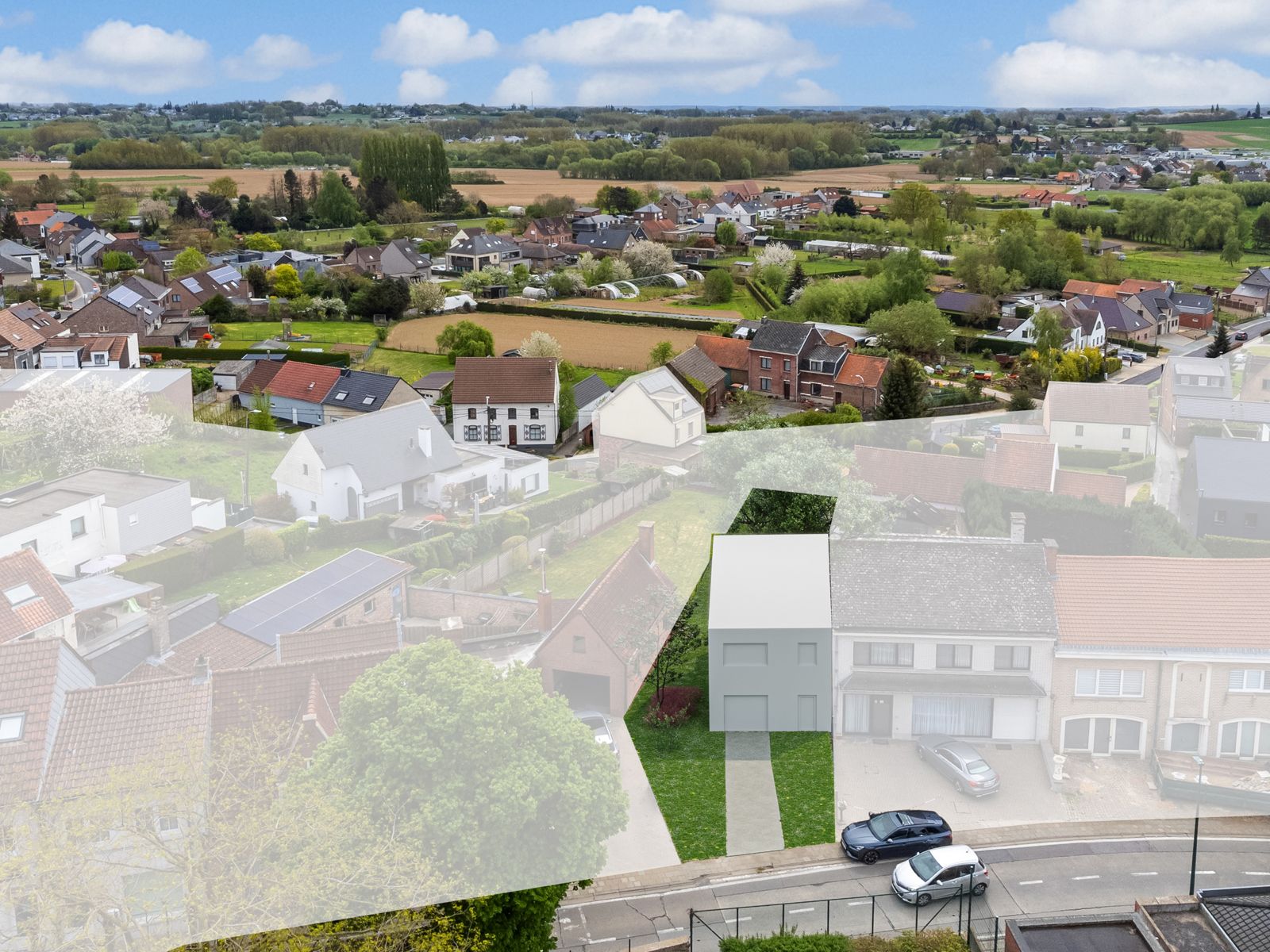 Nieuw te bouwen woning in centrum Roosdaal foto {{pictureIndex}}