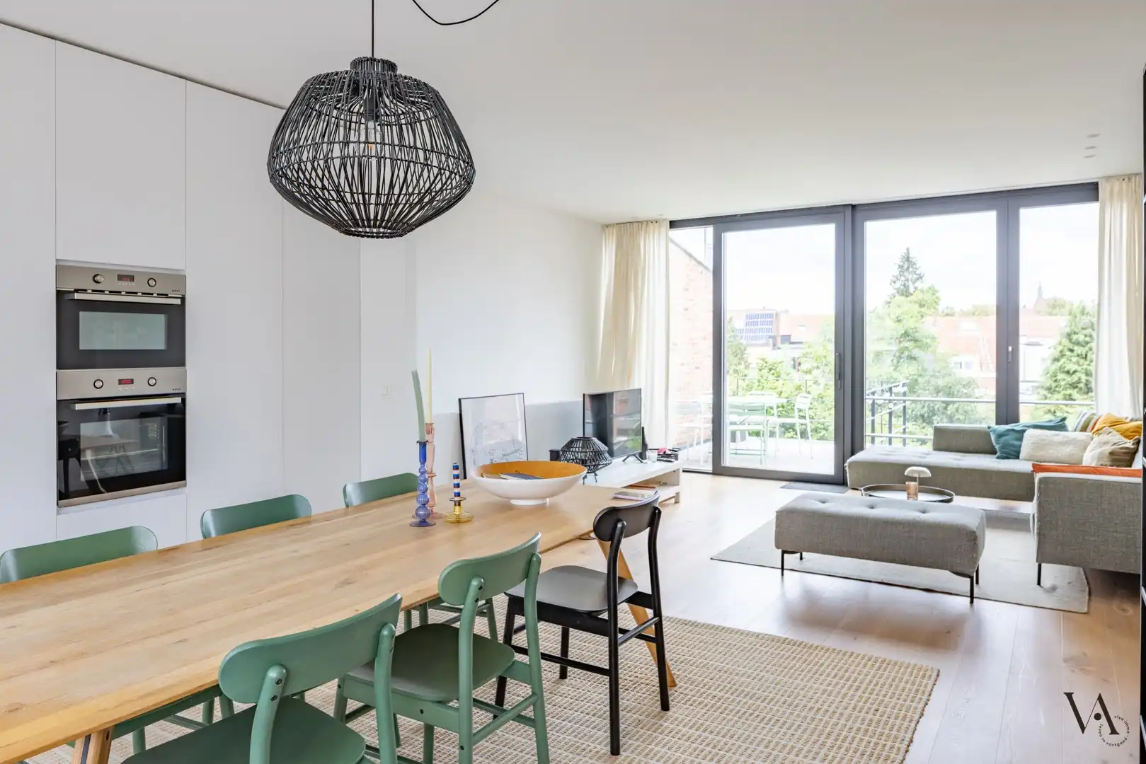 Modern en ruim duplex appartement met 2 slaapkamers en dakterras in Leuven foto 2