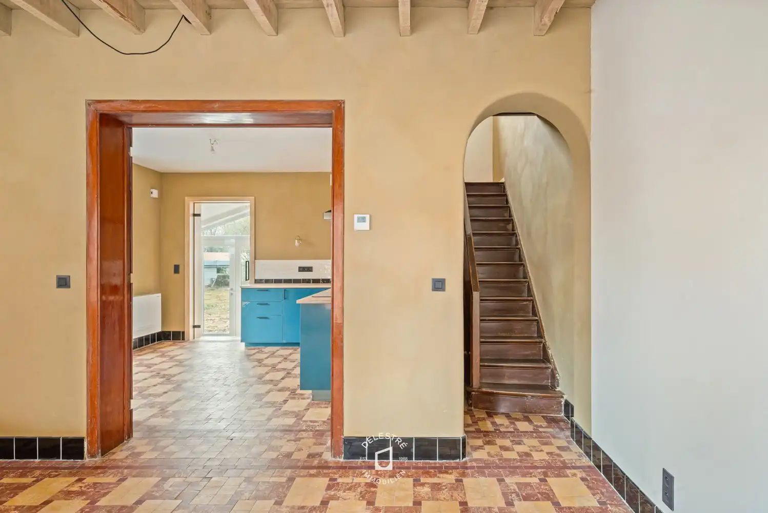 Ecologisch compleet gerenoveerde woning (EPC A)&nbsp; met grote tuin 22a50ca in hartje Aspelare foto 9