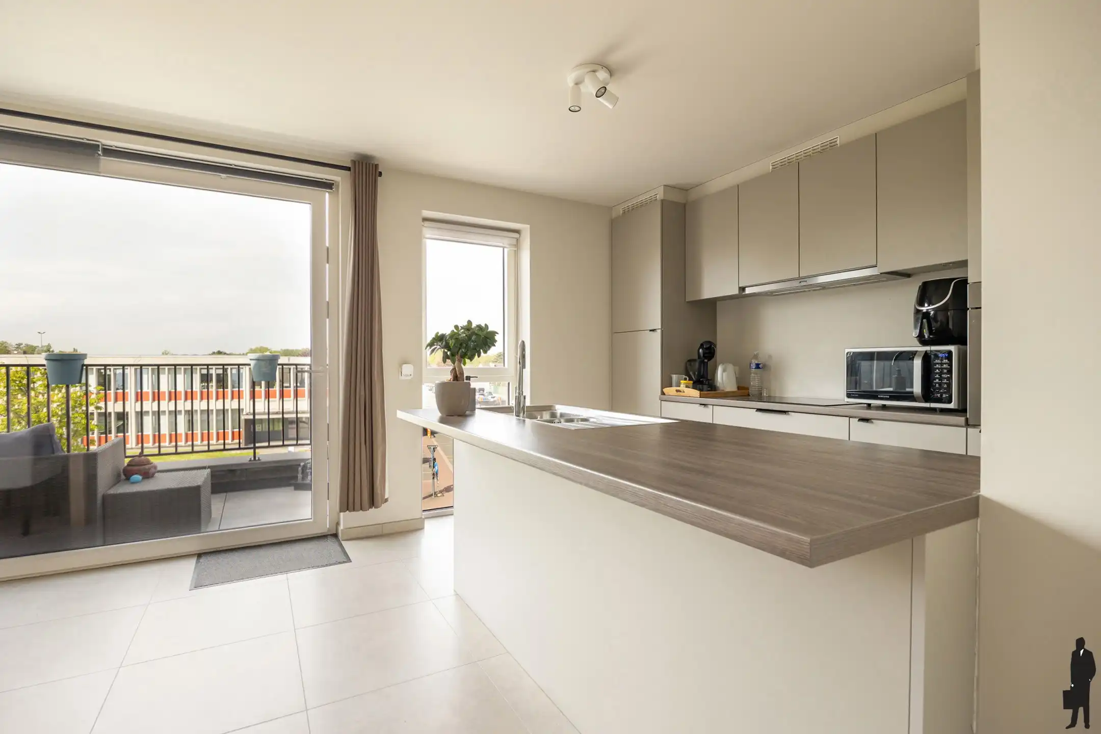 Recent 2-slpk appartement met terras en garage – EPC A+ foto 2