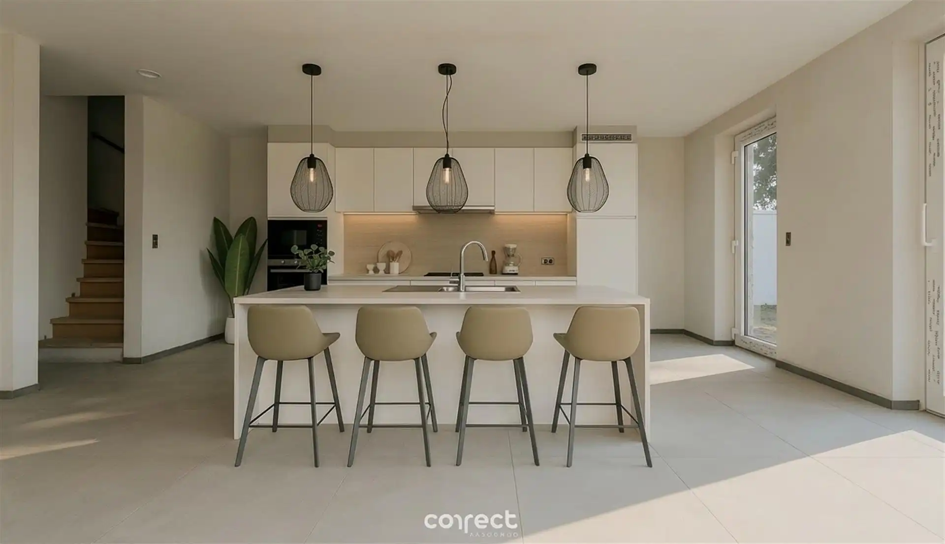 Mmoderne halfopen nieuwbouwwoning met een grote bew. opp. van 200 m². foto 5