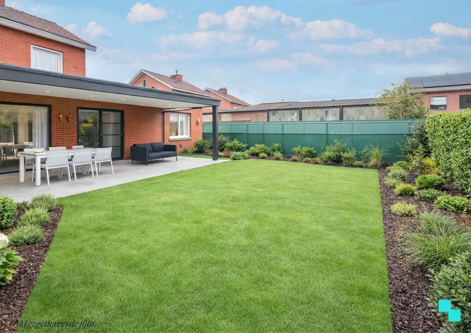 Halfopen woning in doodlopende straat te Sint-Eloois-Winkel foto 2