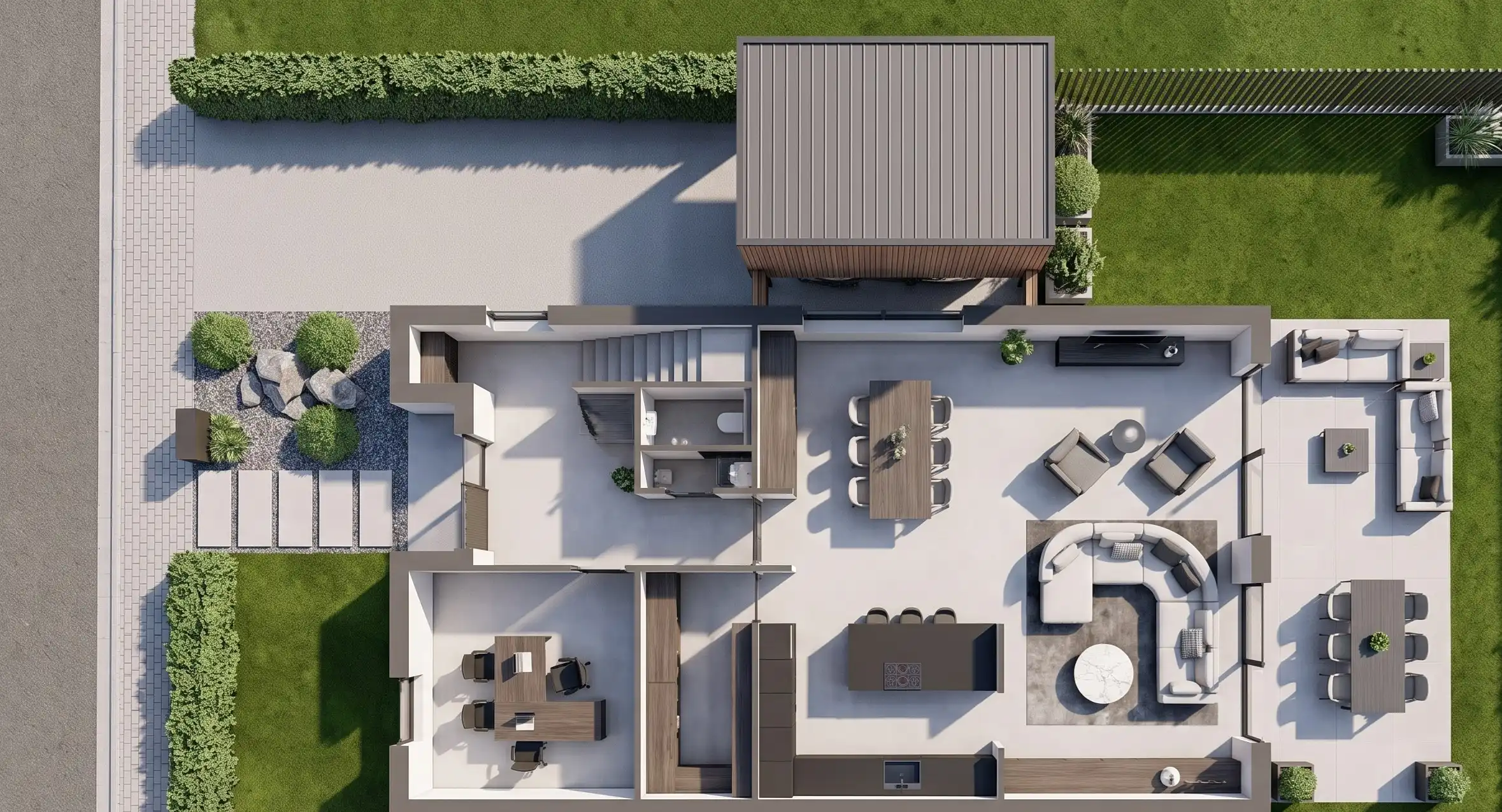 Nieuwbouwwoning van 250m² bewoonbaar opp. verkoop onder registratierechten foto 3