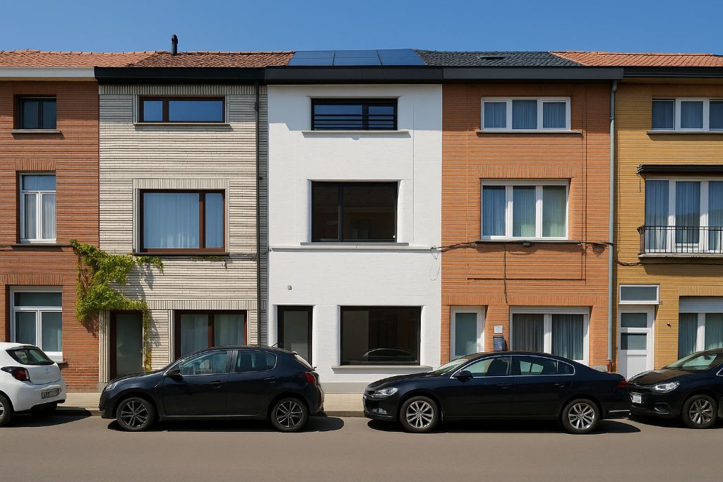 Instapklare woning met EPC A score en terras nabij het Rabot en AZ Sint-Lucas foto {{pictureIndex}}