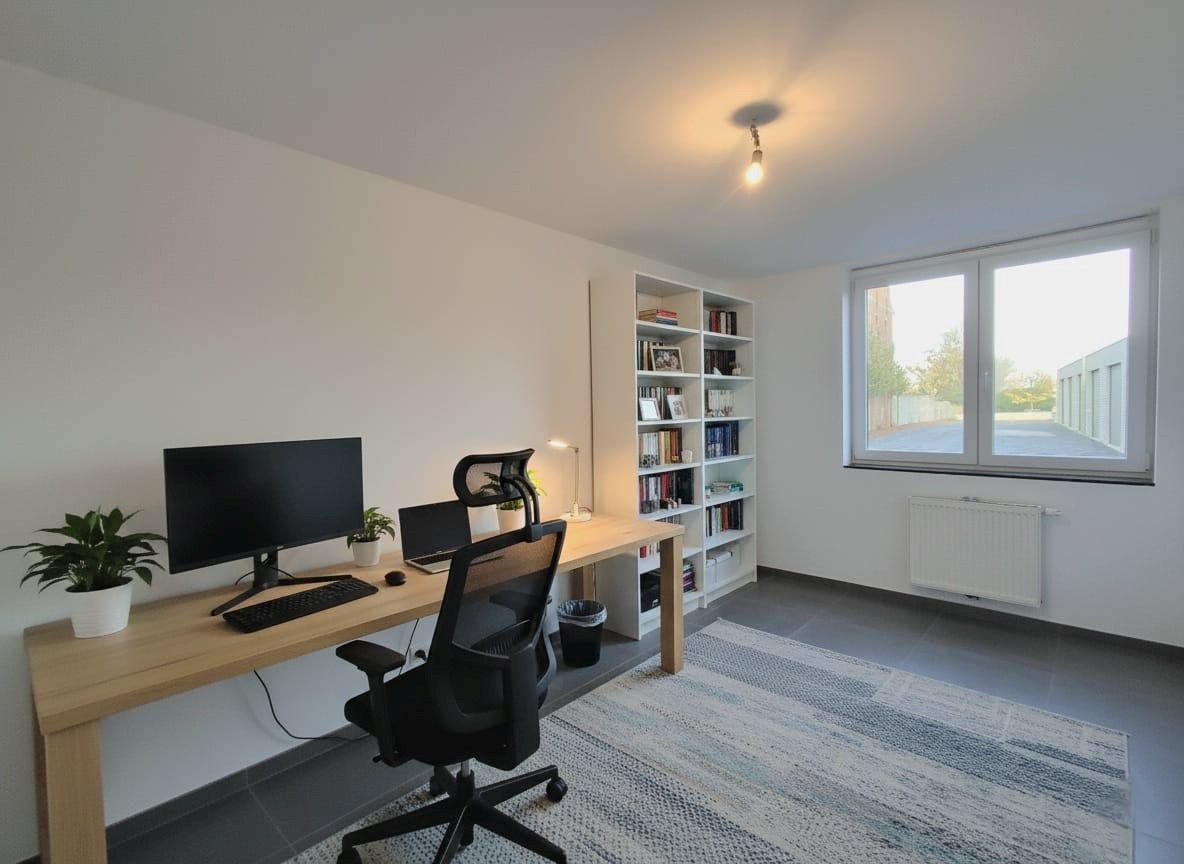 KWALITATIEF AFGEWERKT GELIJKVLOERSAPPARTEMENT MET 2 SLPKS | GARAGEBOX EN AUTOSTAANPLAATS foto 4