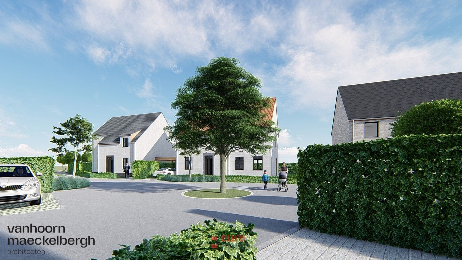 Halfopen bebouwing met zicht op de velden! foto 14