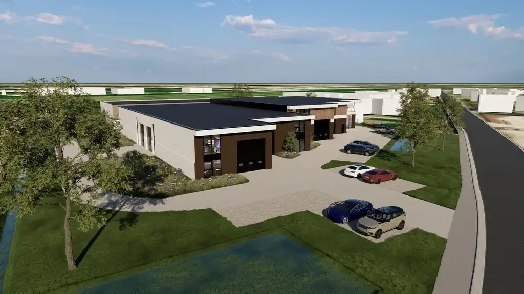 Nieuwbouw KMO-unit te koop in Bizzpark Doornzele foto 6