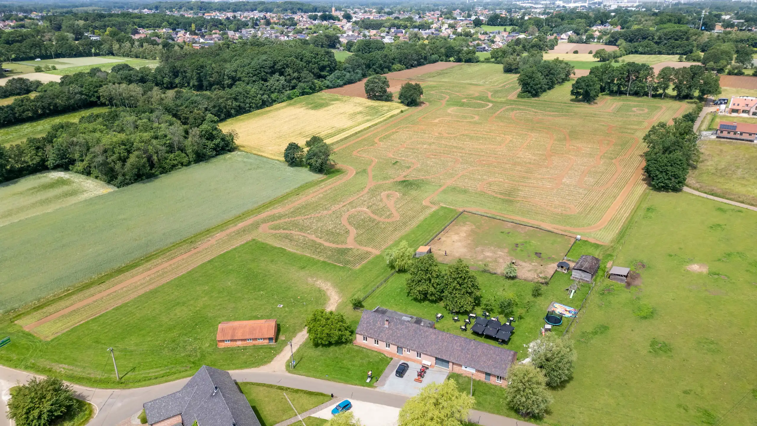 PAAL - Landelijk centraal gelegen langgevelhoeve op 1ha24  foto 17