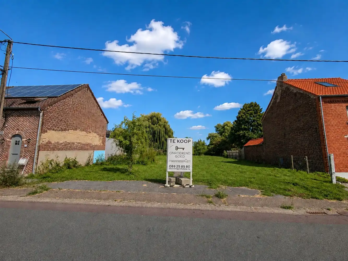 Open perceel bouwgrond met mogelijkheid tot opsplitsing foto {{pictureIndex}}