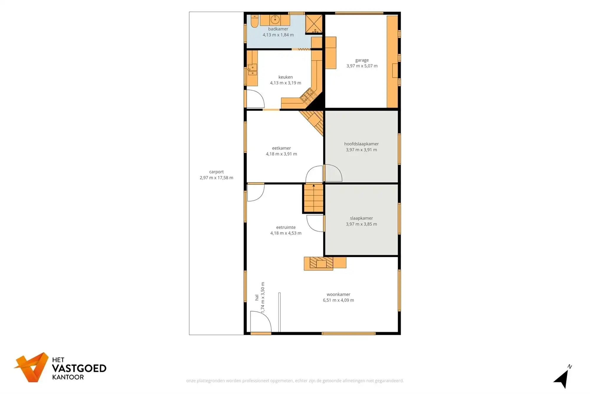 INSTAPKLARE, GELIJKVLOERSE WONING NABIJ CENTRUM foto 25