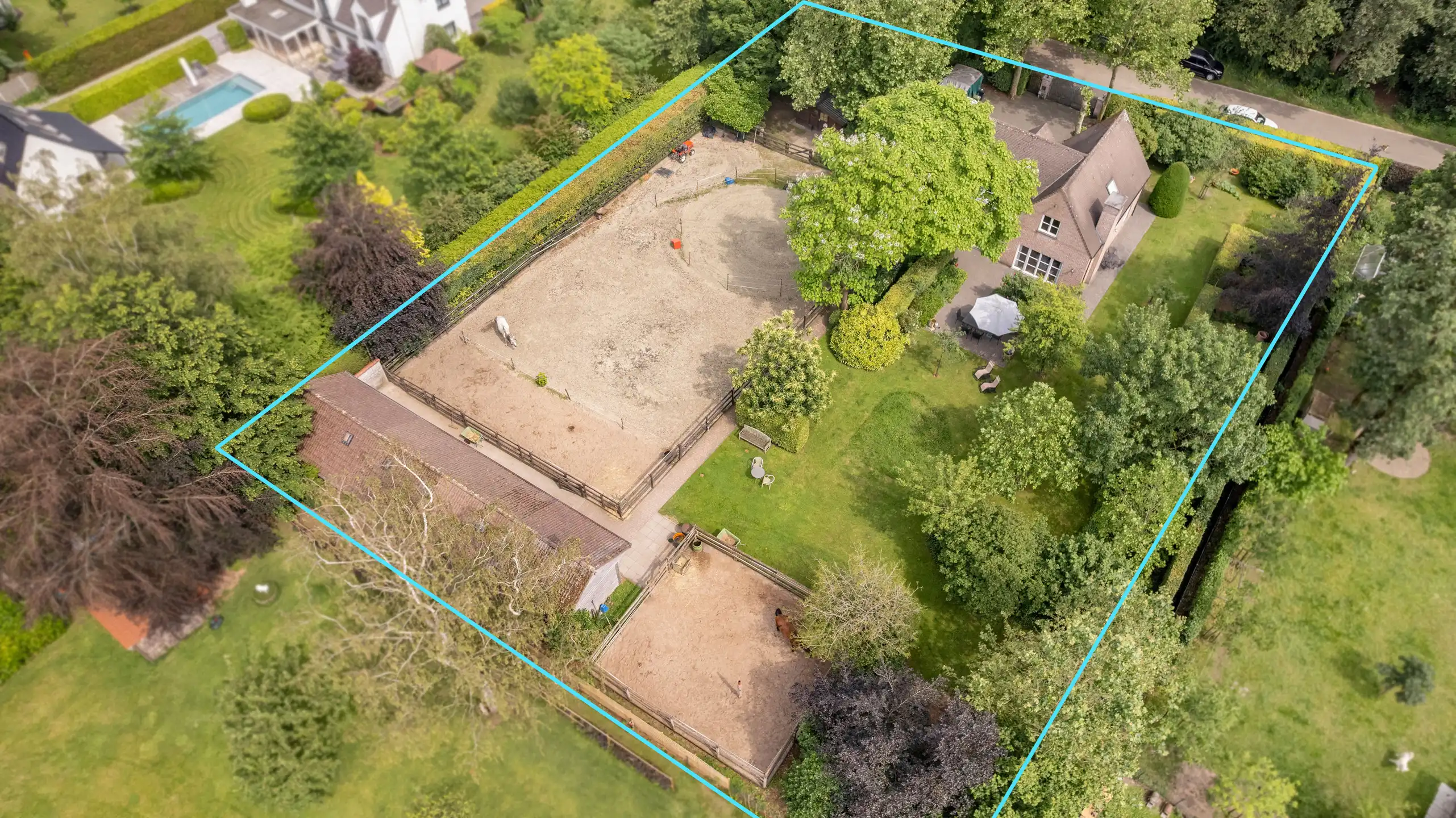 Karaktervolle villa met paardenaccommodatie op prachtig zuidwestgericht perceel in De Fazant te Wuustwezel foto 46