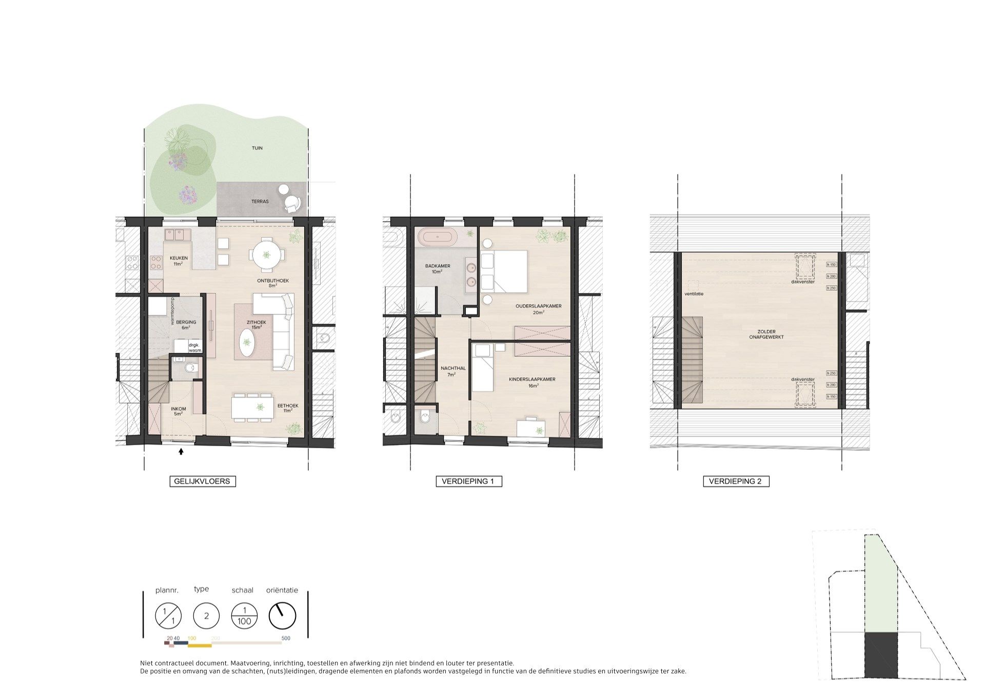 Hedendaagse nieuwbouwwwoning op een mooie woonlocatie in het hartje van Eksaarde foto 5