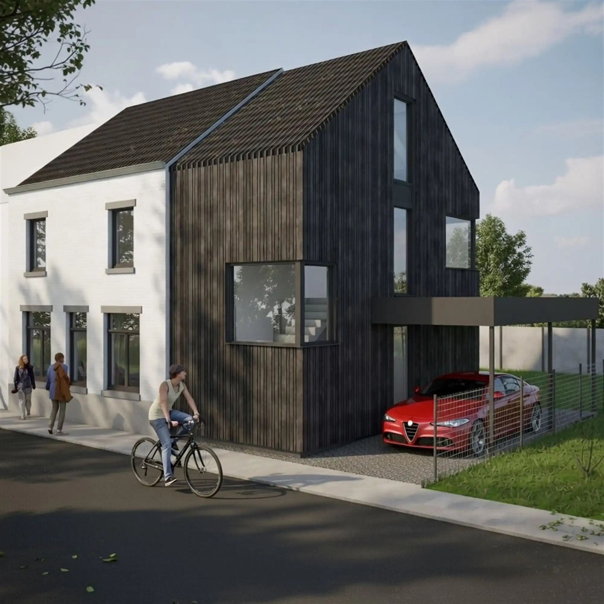 Energetische renovatie te Haasrode foto {{pictureIndex}}