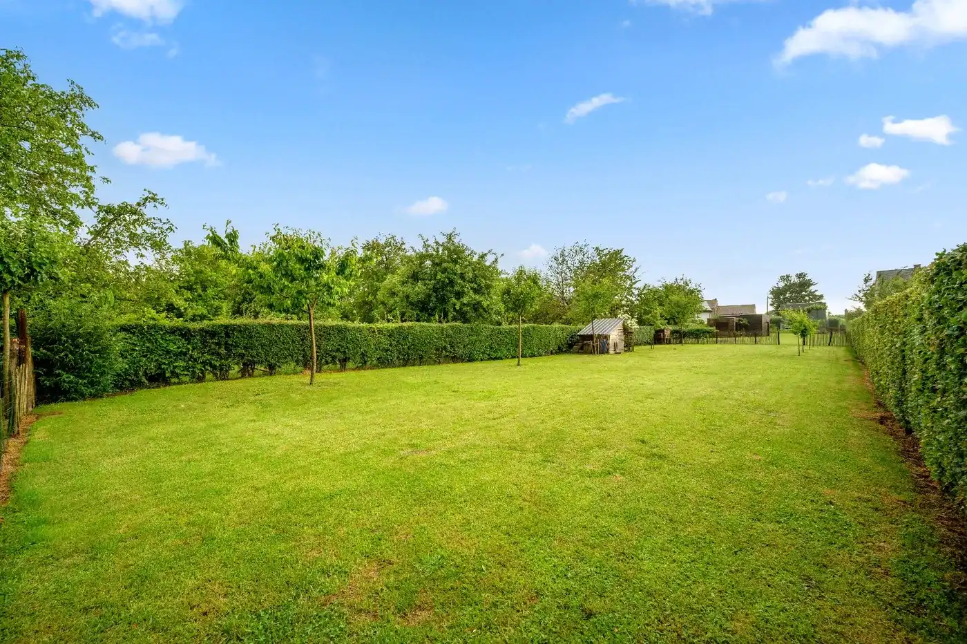 Moderne open bebouwing met prachtige tuin met zwemvijver foto 26