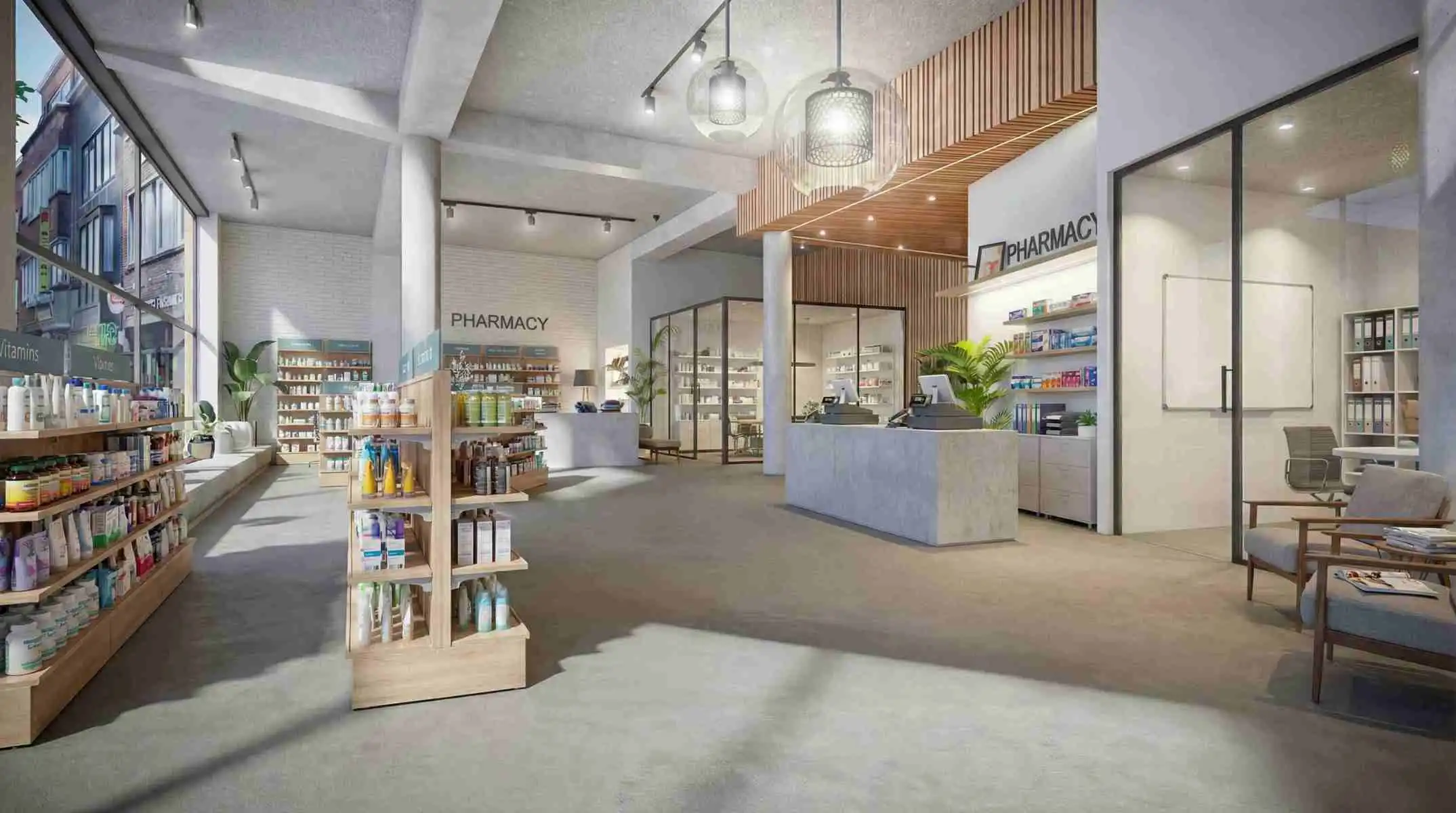 Commercieel Gelijkvloers in het hart van Aalst foto 4