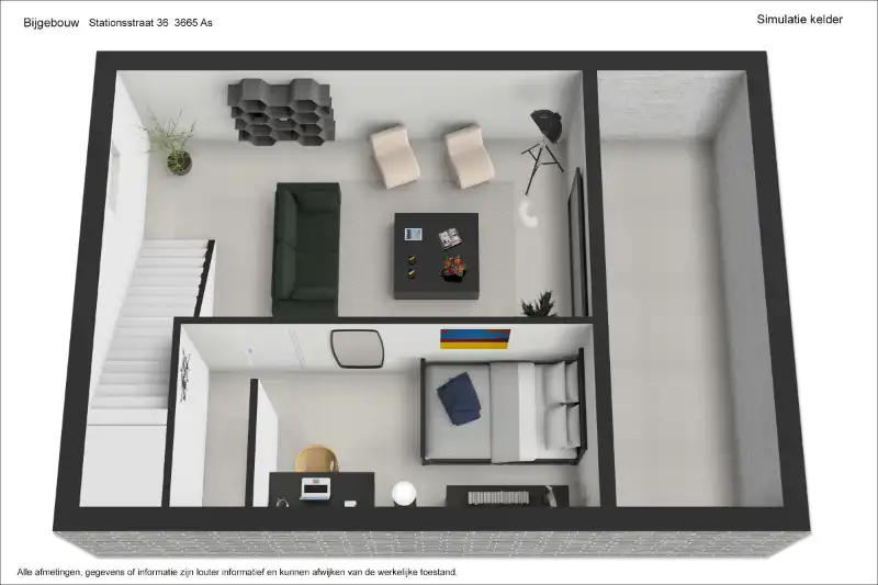 Knap afgewerkte, energiezuinige en ruime woning met vier slaapkamers, guesthouse/praktijkruimte op een centrale (maar toch bosrijke!) locatie te As foto 46