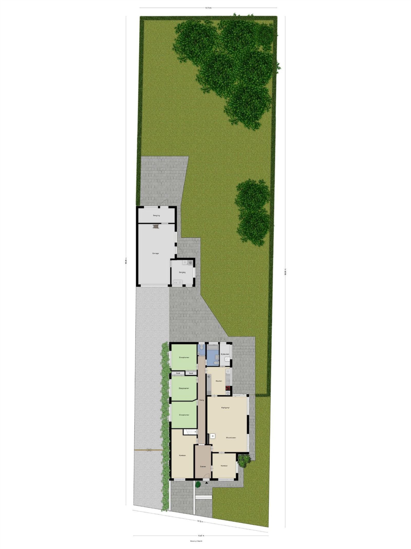 Ruime villa (bungalow) met 4 slaapkamers en atelier op terrein van 13a 22ca foto 31