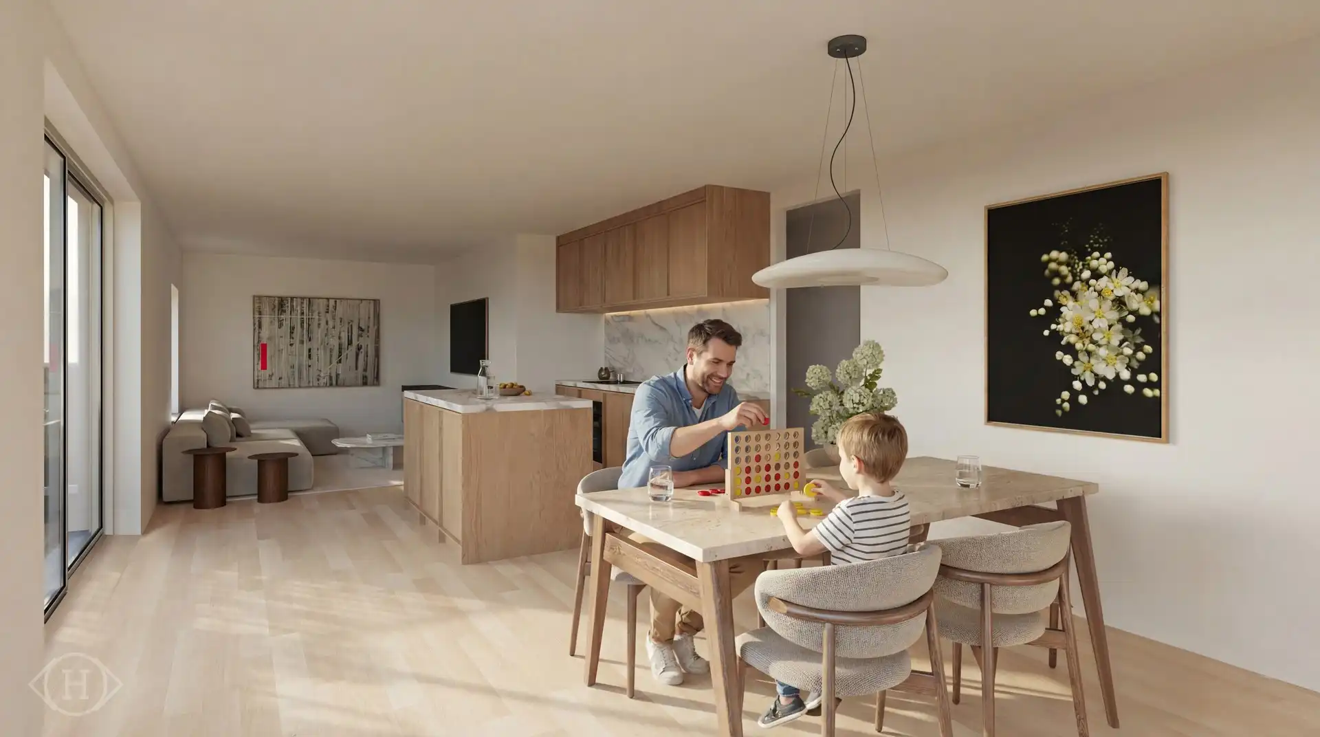 Prachtig hoekappartement 2slpk en terras foto 8