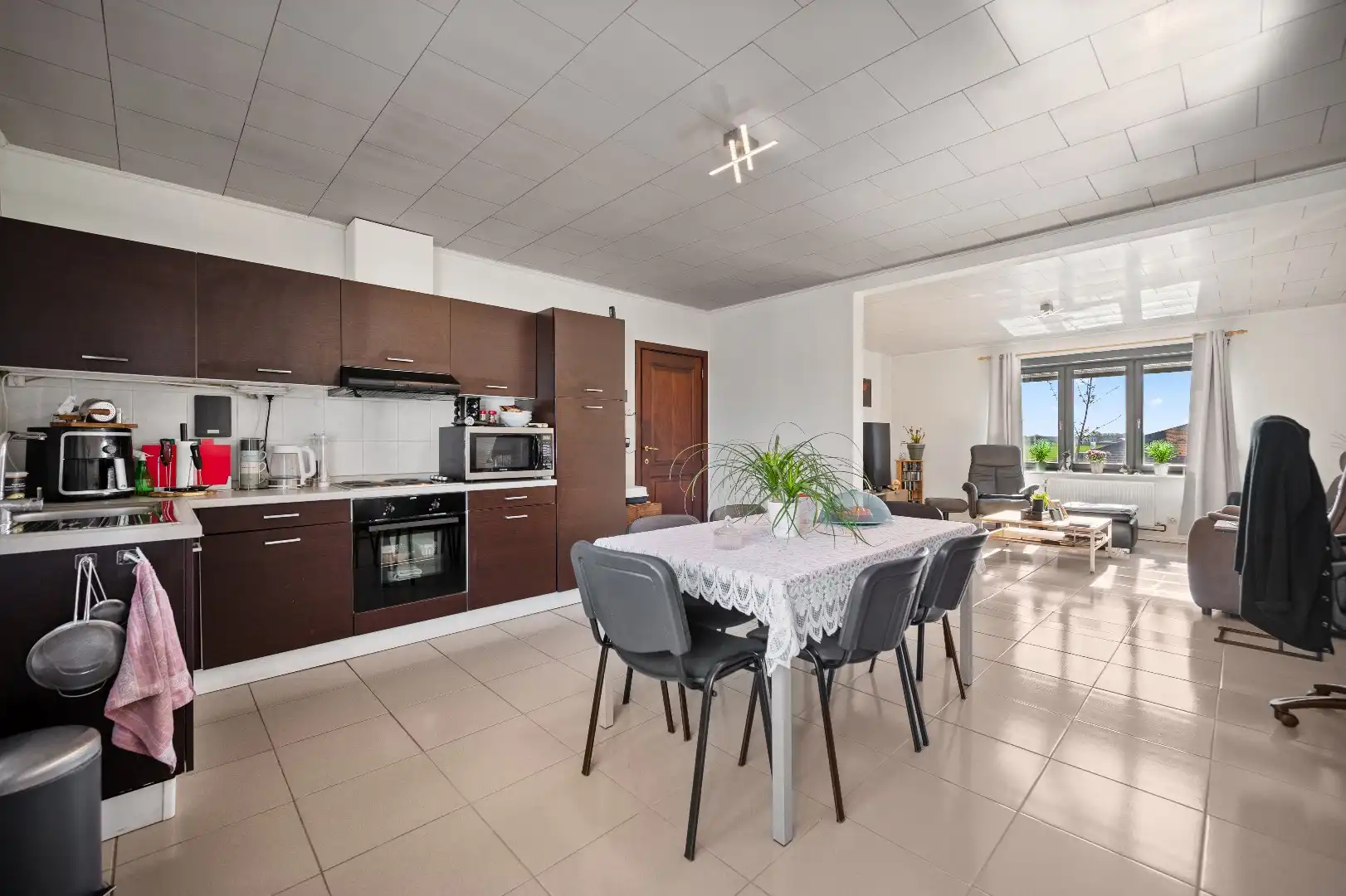 Instapklaar appartement + ruime casco woonst met tuinzicht foto 2