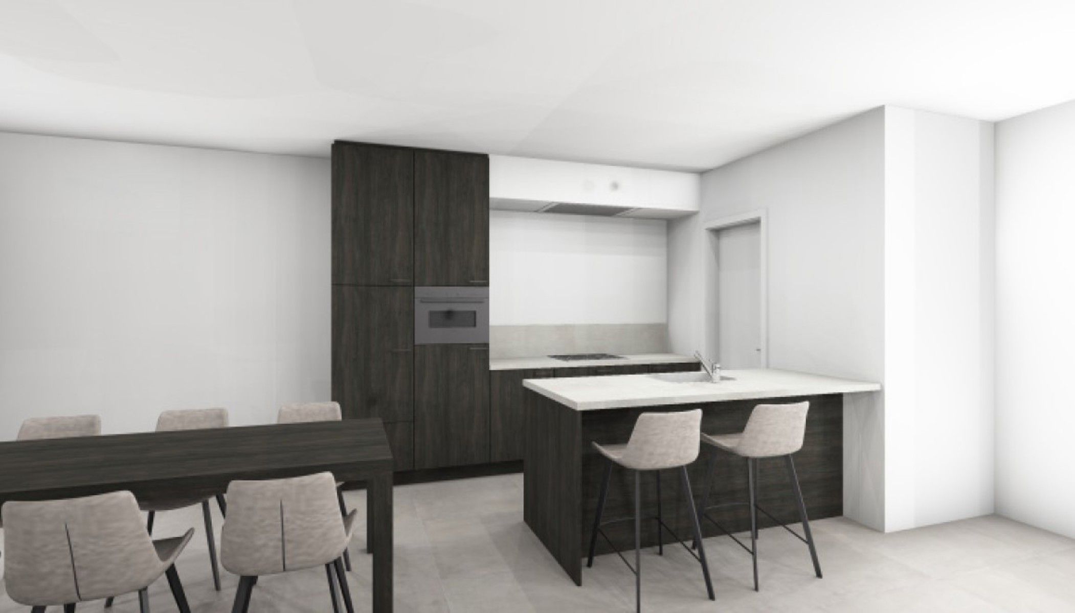 Woning met 3 slaapkamers en carport/fietsenberging op perceel van ca 366m² foto 2