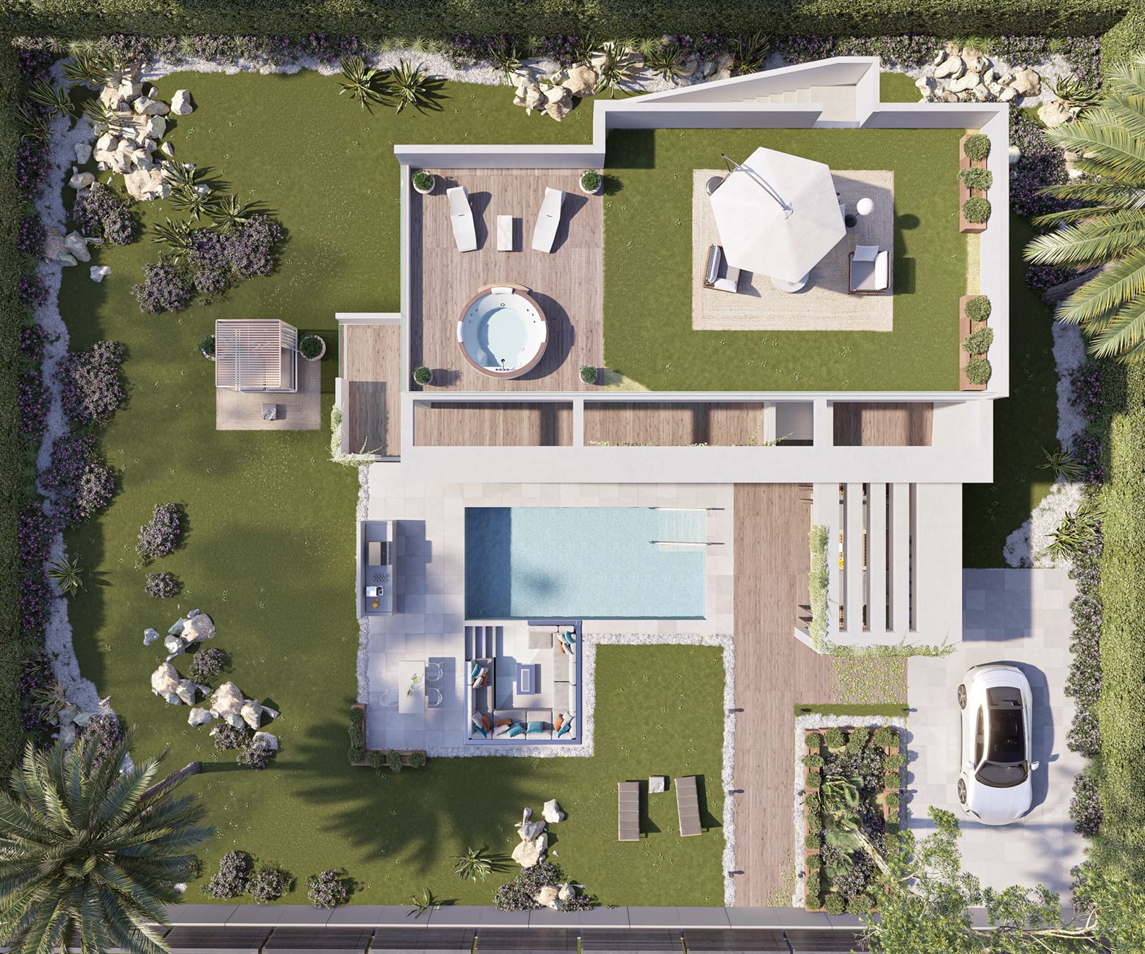 Paloma Collection is comprised of 11 modern style villas with a contemporary design divided into 2 levels. foto 9