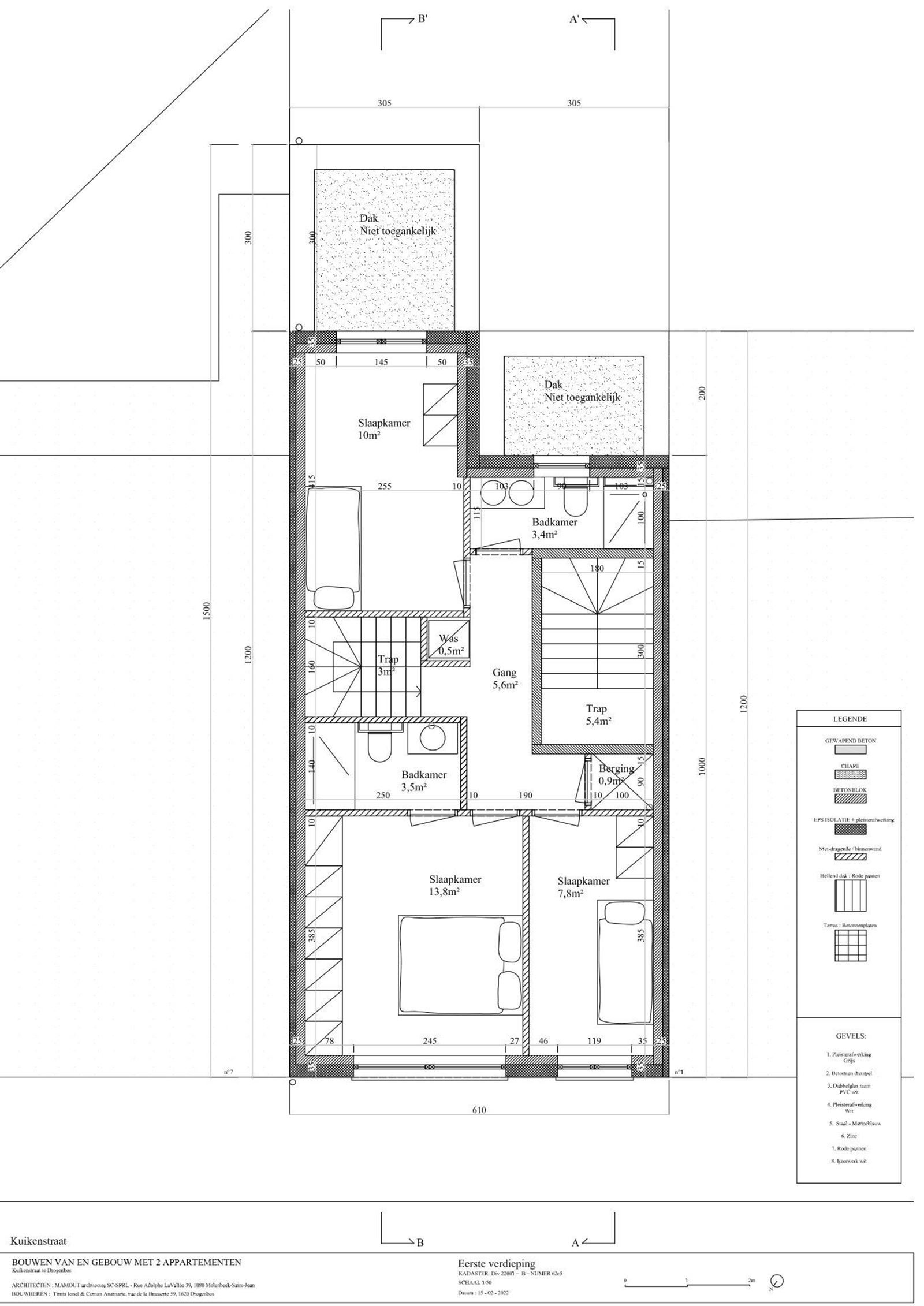 Duplex met 3 slaapkamers, 2 badkamers, tuin en staanplaats foto 11