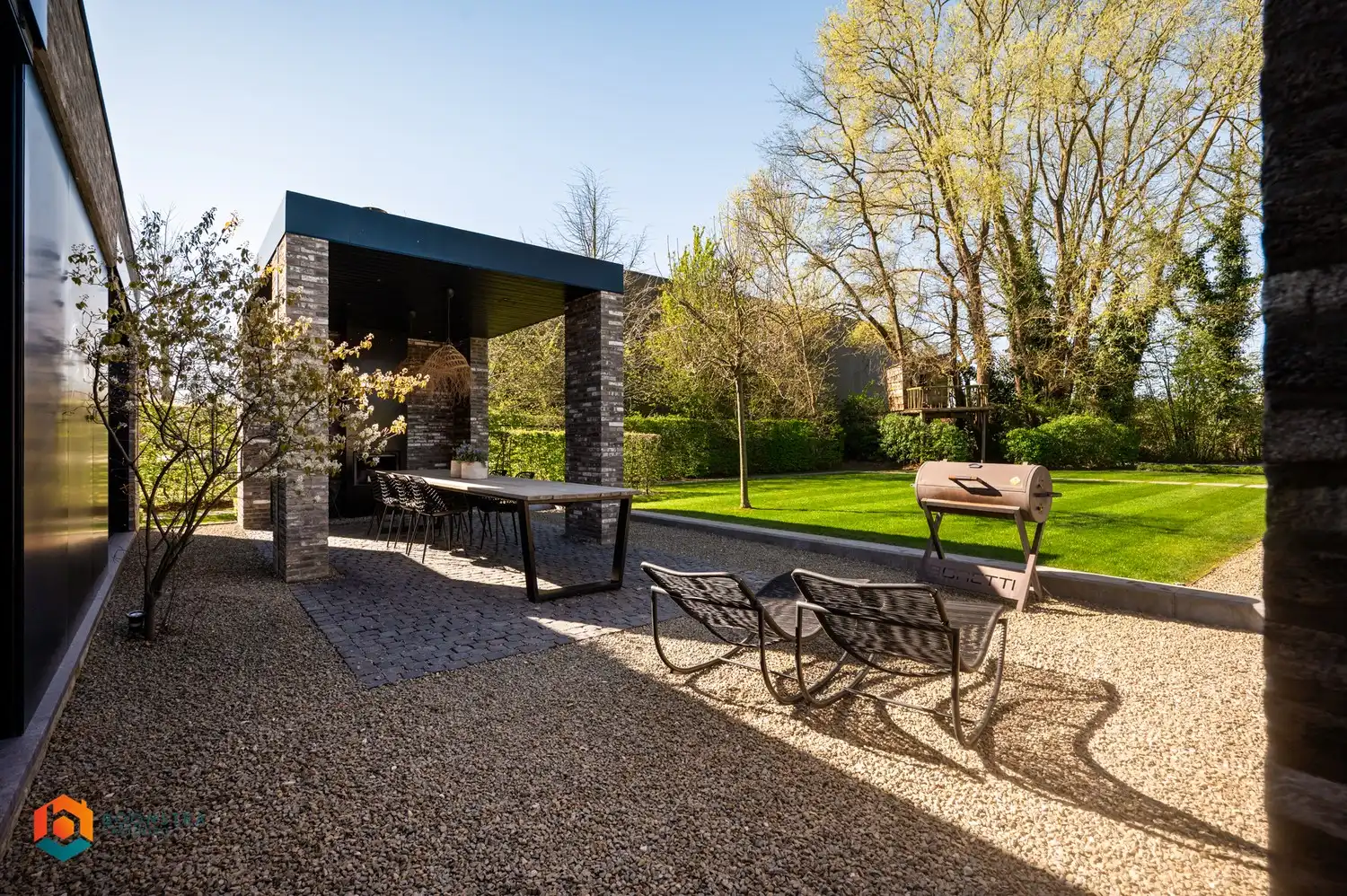 Energiezuinige villa met zwembad, wellness en praktijkruimte op een perceel van 998 m² te Putte foto 29