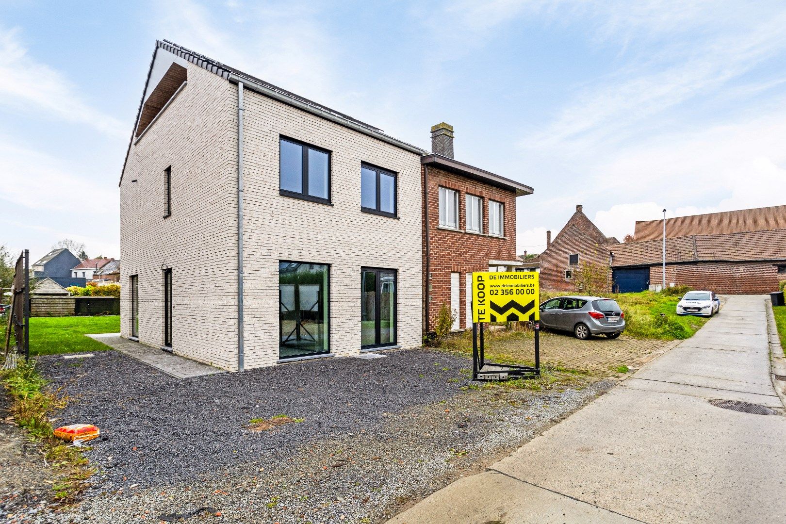 Nieuwbouwwoning te koop Appelterre met 4 slpk en tuin foto 1