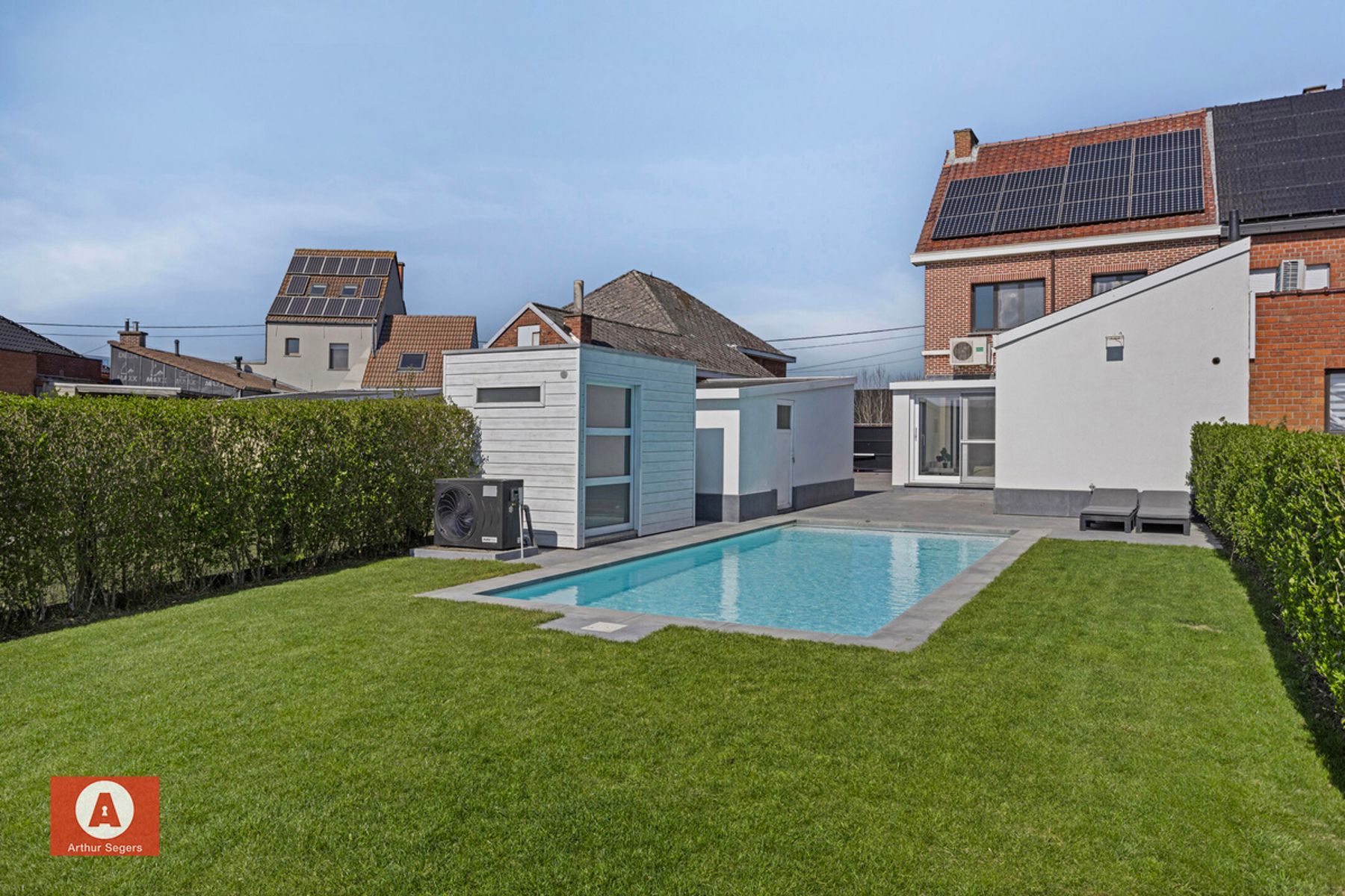 Energiezuinige woning met zwembad en zuidgerichte tuin foto 29