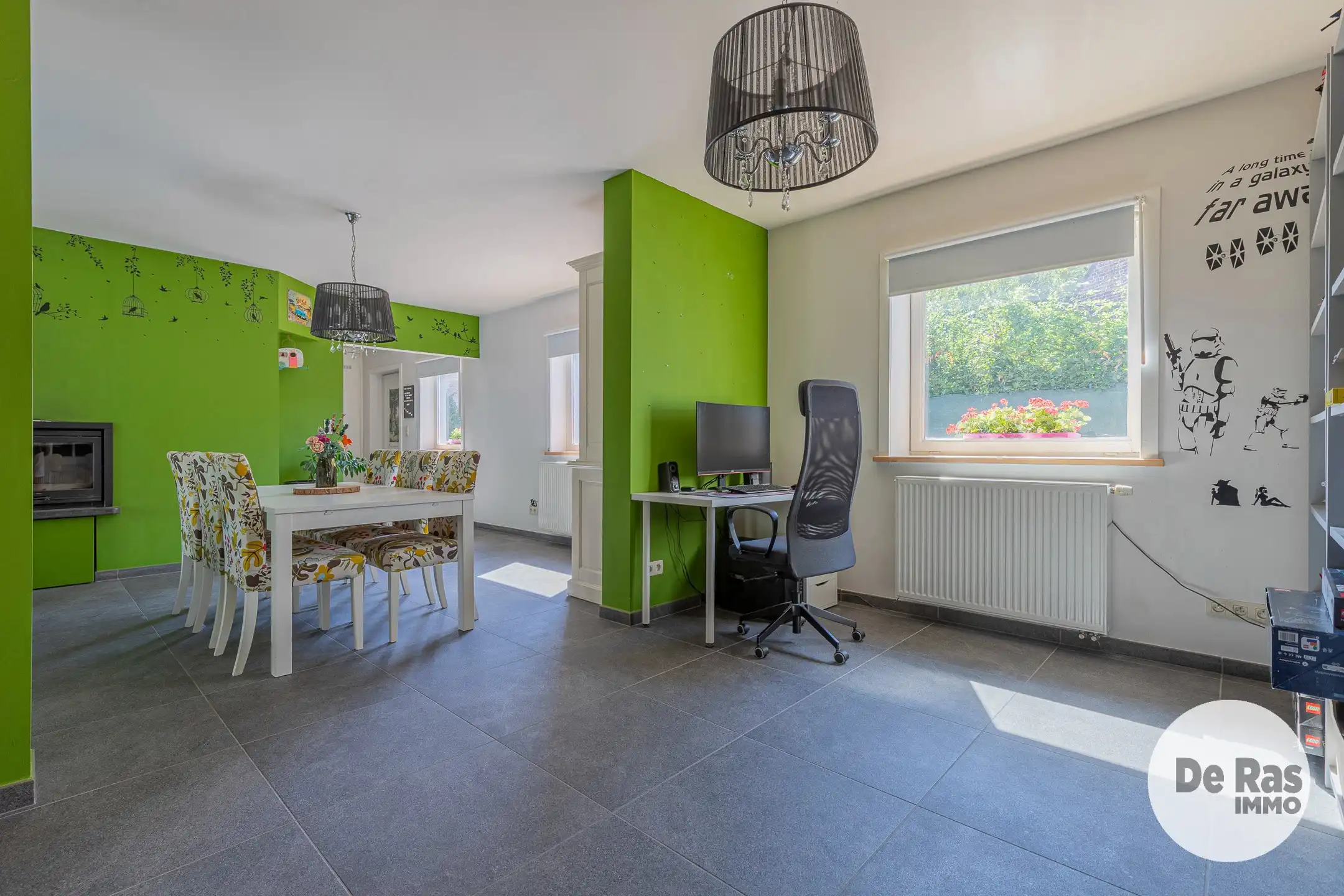 AALST- INSTAPKLARE WONING OP HEEL RUSTIGE LOCATIE foto 6