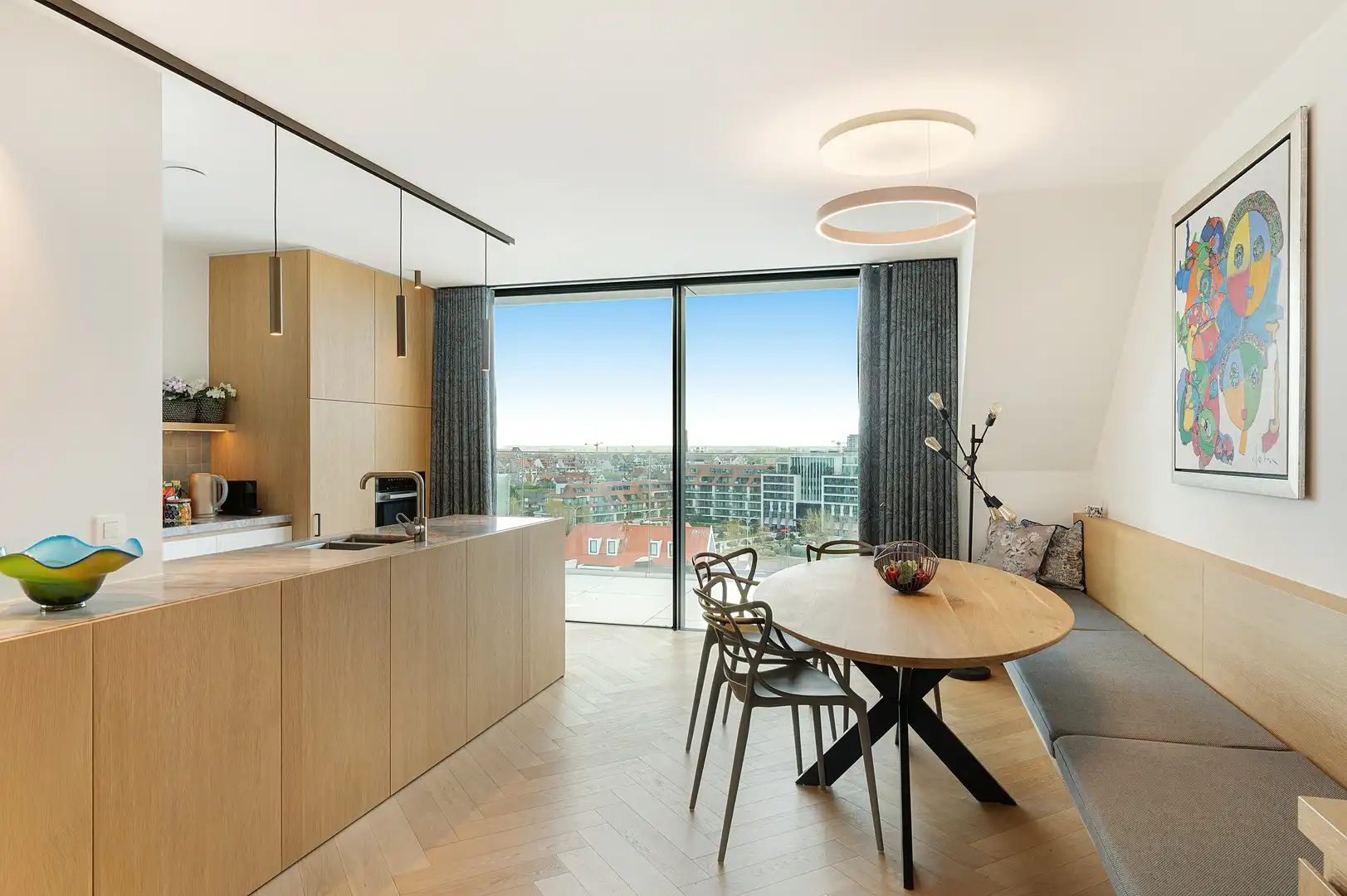 Exclusief en luxueus duplexappartement met panoramisch zicht. foto 13